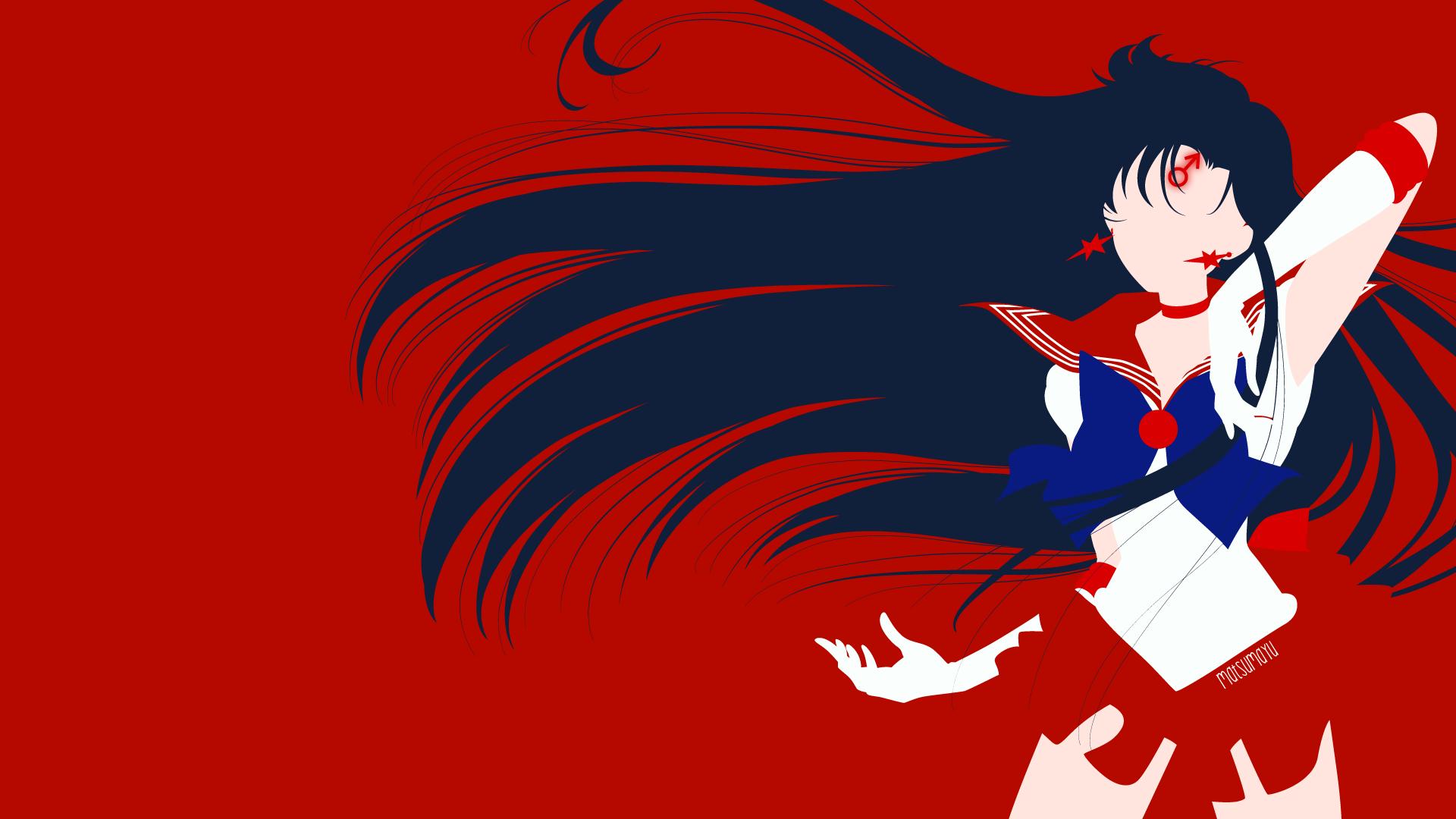 Sailor Mars 1920x1080