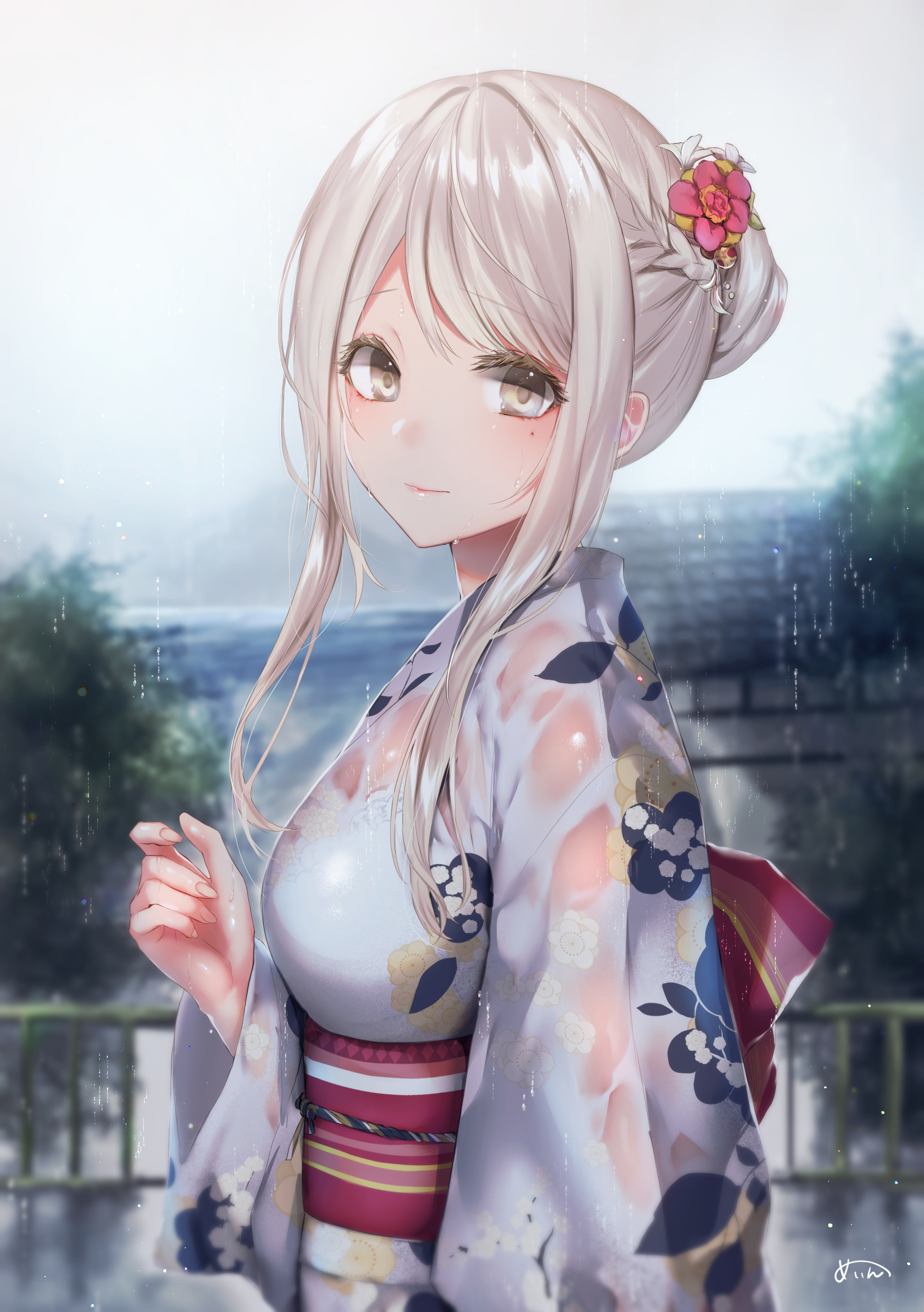 Japanese Clothes Anime Girls Wallpaper - Resolution:1748x2480 - ID:1271997  
