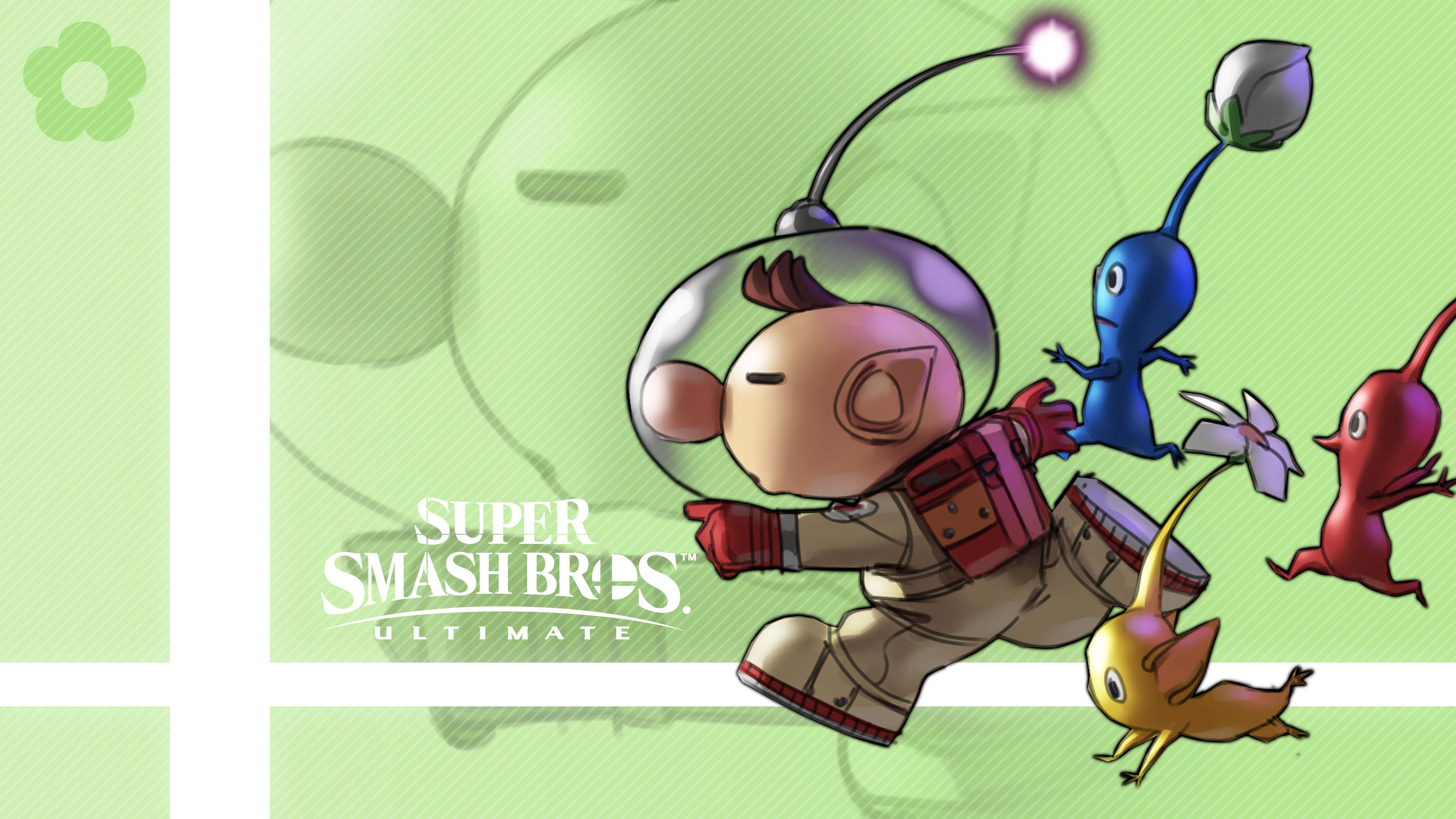 Captain Olimar Pikmin 3556x2000