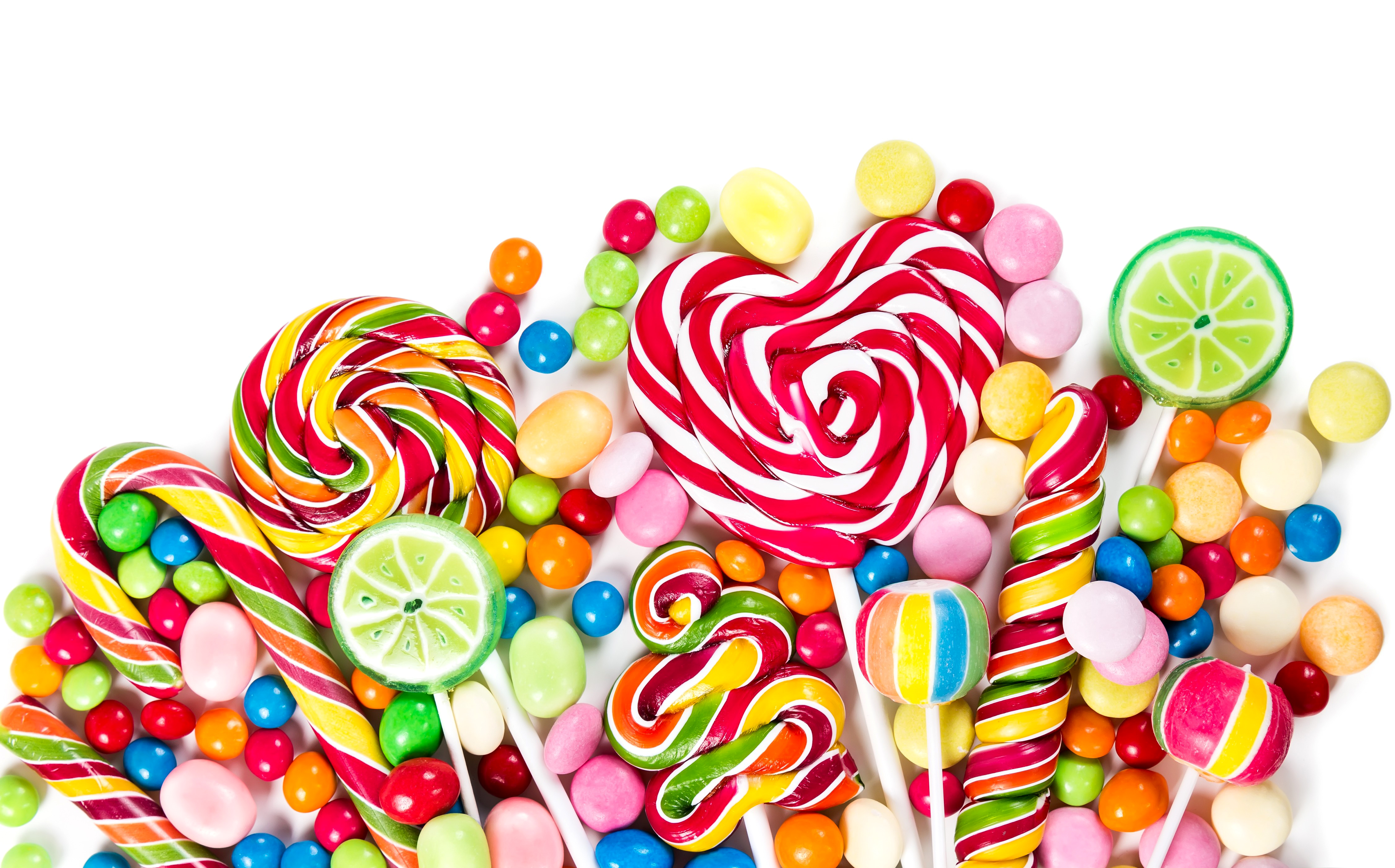 Colors Lollipop Sweets 4500x2800