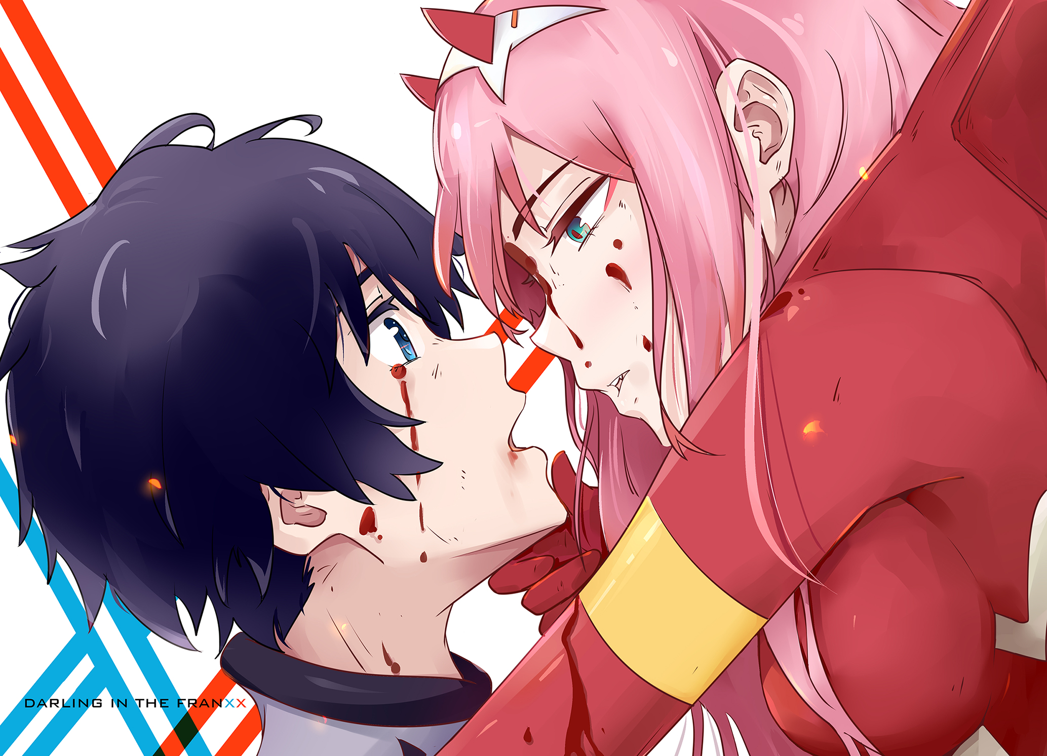 Darling In The FranXX Zero Two Darling In The FranXX Hiro Darling In The FranXX 2067x1492