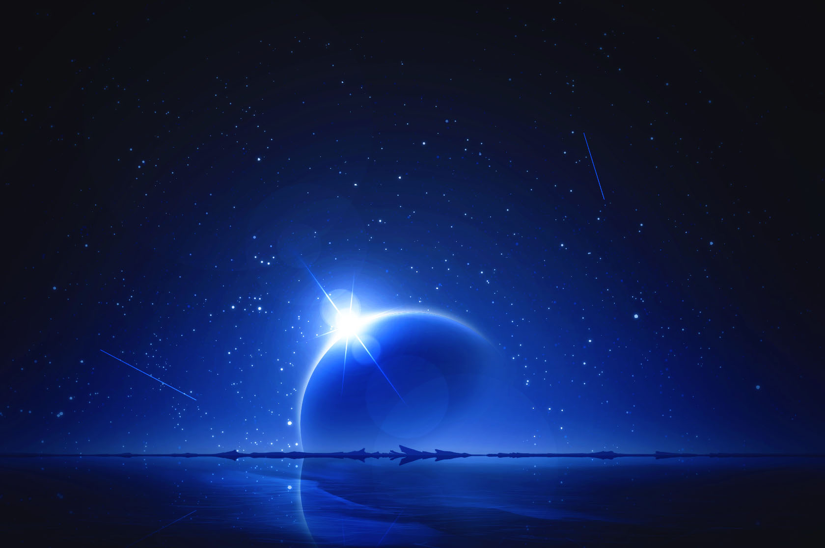 Starry Night Planet 1680x1117
