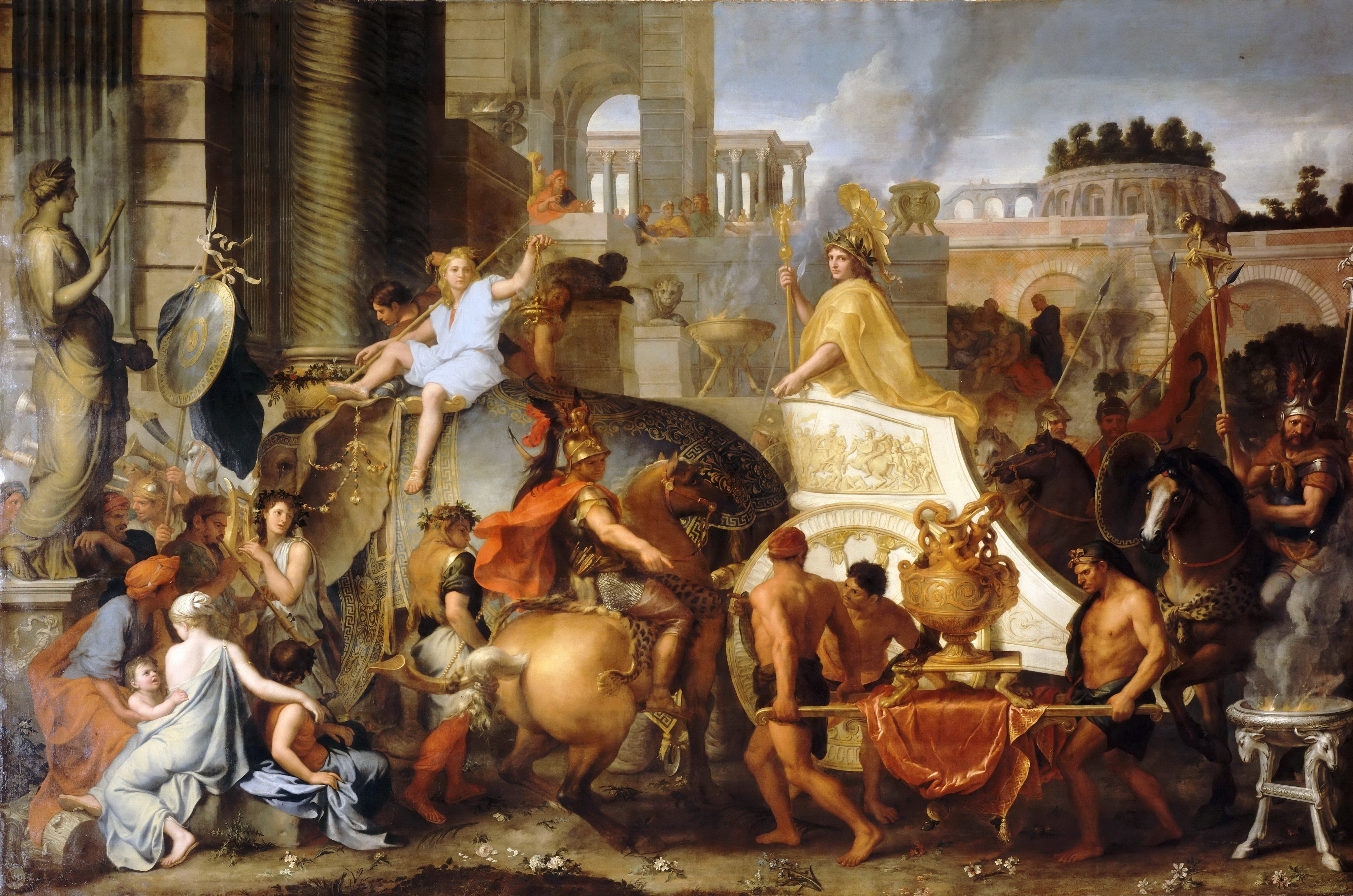 Alexander The Great Classic Art Painting Babylon 4018x2661