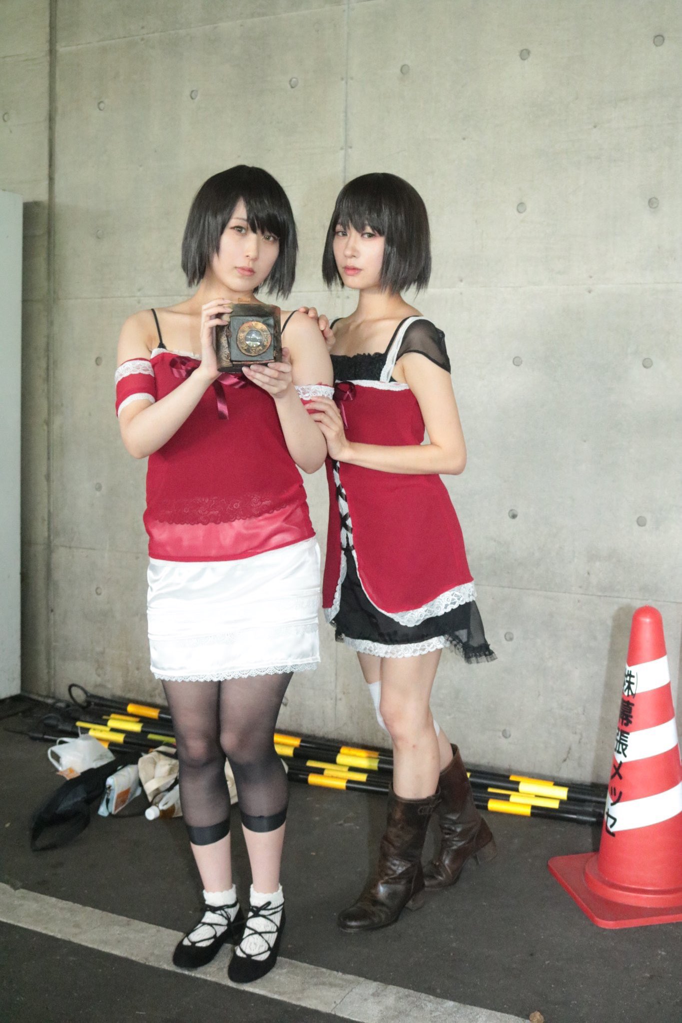 Asian Cosplay Women Japanese Japanese Women Fatal Frame Project Zero Ii Crimson Butterfly Amakura Ma 1365x2048