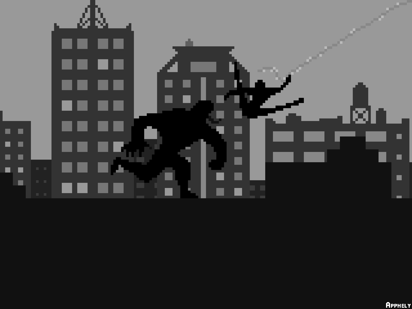 Spider Man Venom Pixel Art Marvel Comics 1600x1200