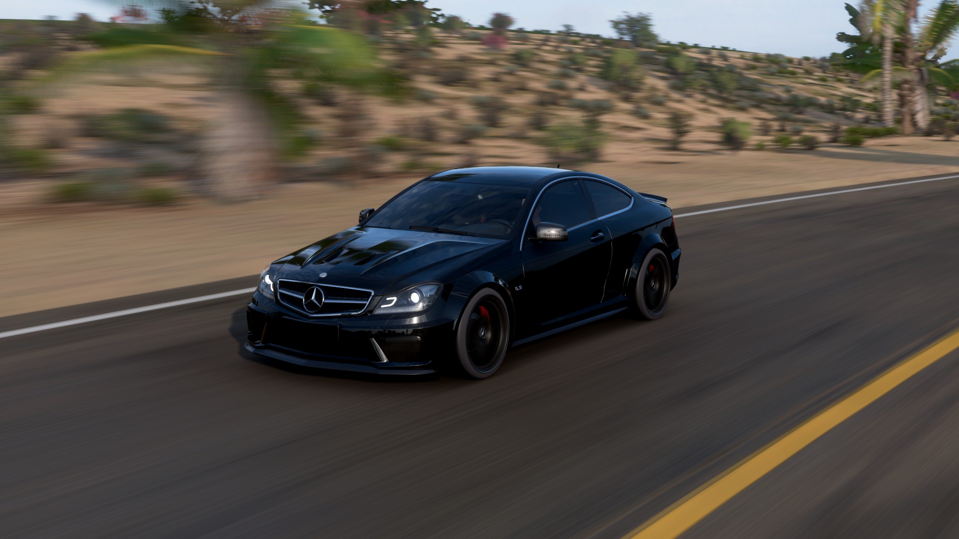 Forza Horizon Forza Horizon 5 Video Games Mercedes Benz Mercedes C63 AMG Car 1920x1080