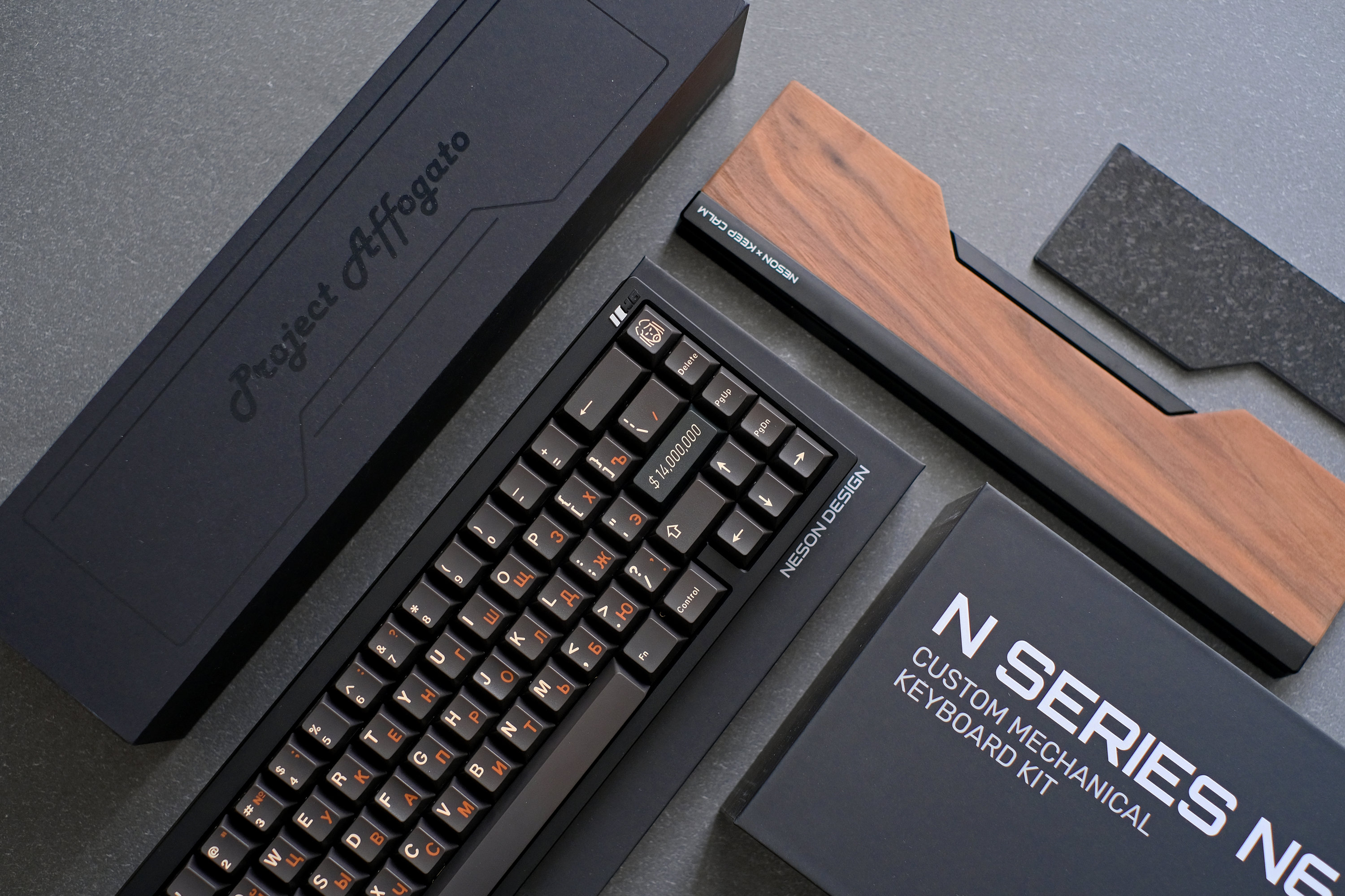 Mechanical Keyboard NesonDesign Keycap Keyboards Cyrillic 3000x2000