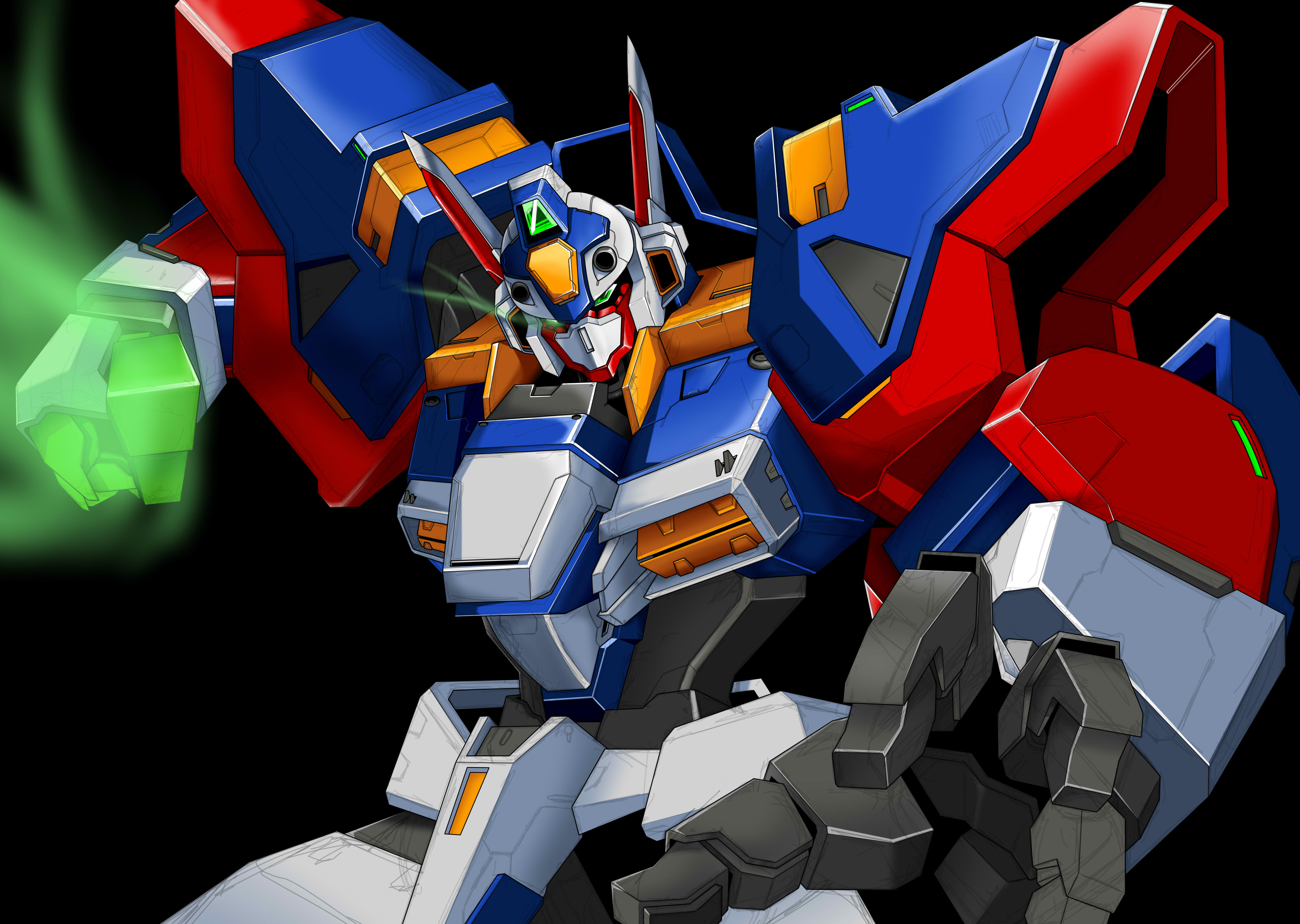 Anime Mechs Super Robot Wars R 1 Artwork Digital Art Fan Art 5625x4000