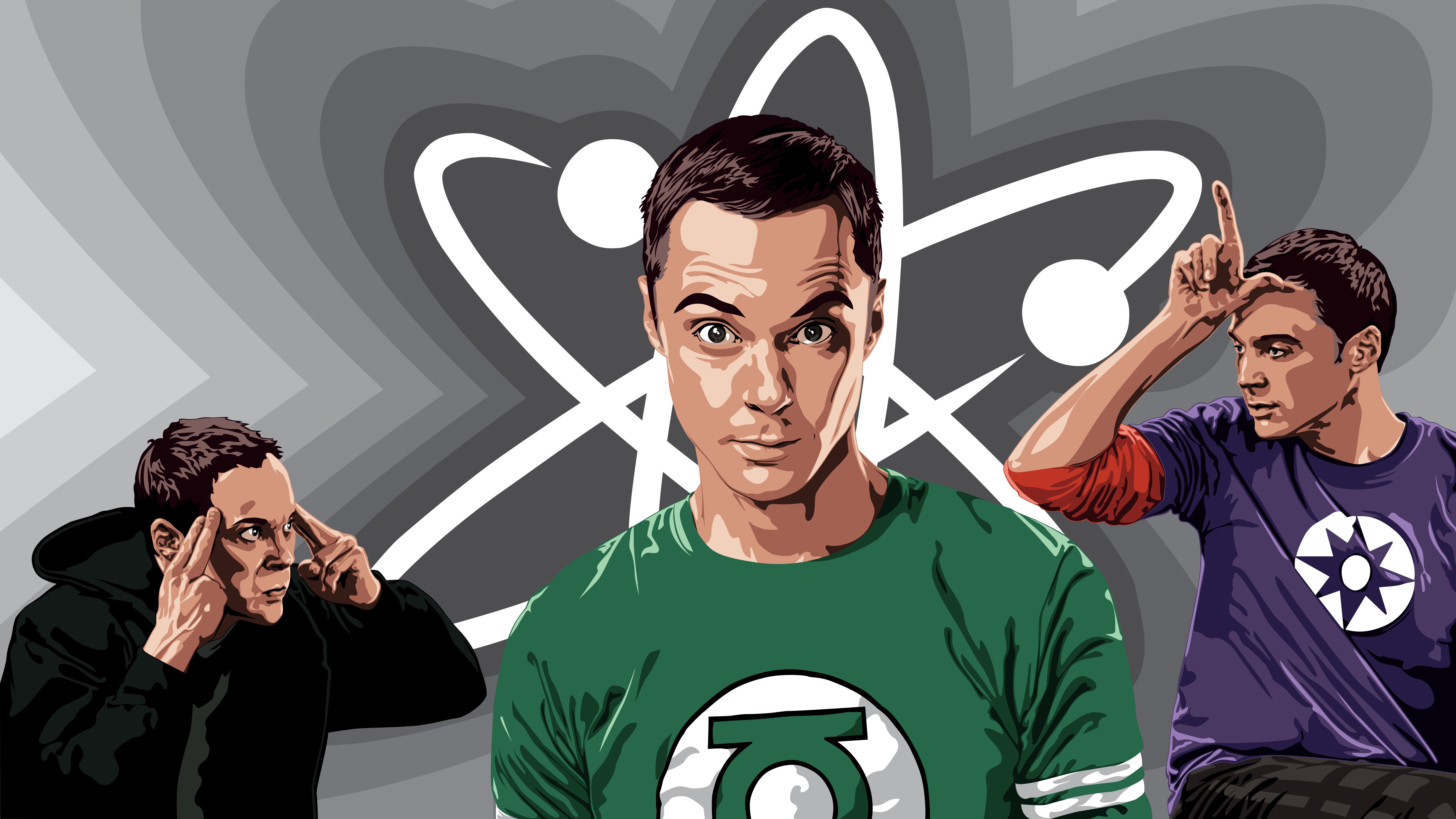 Jim Parsons Sheldon Cooper The Big Bang Theory 8000x4500