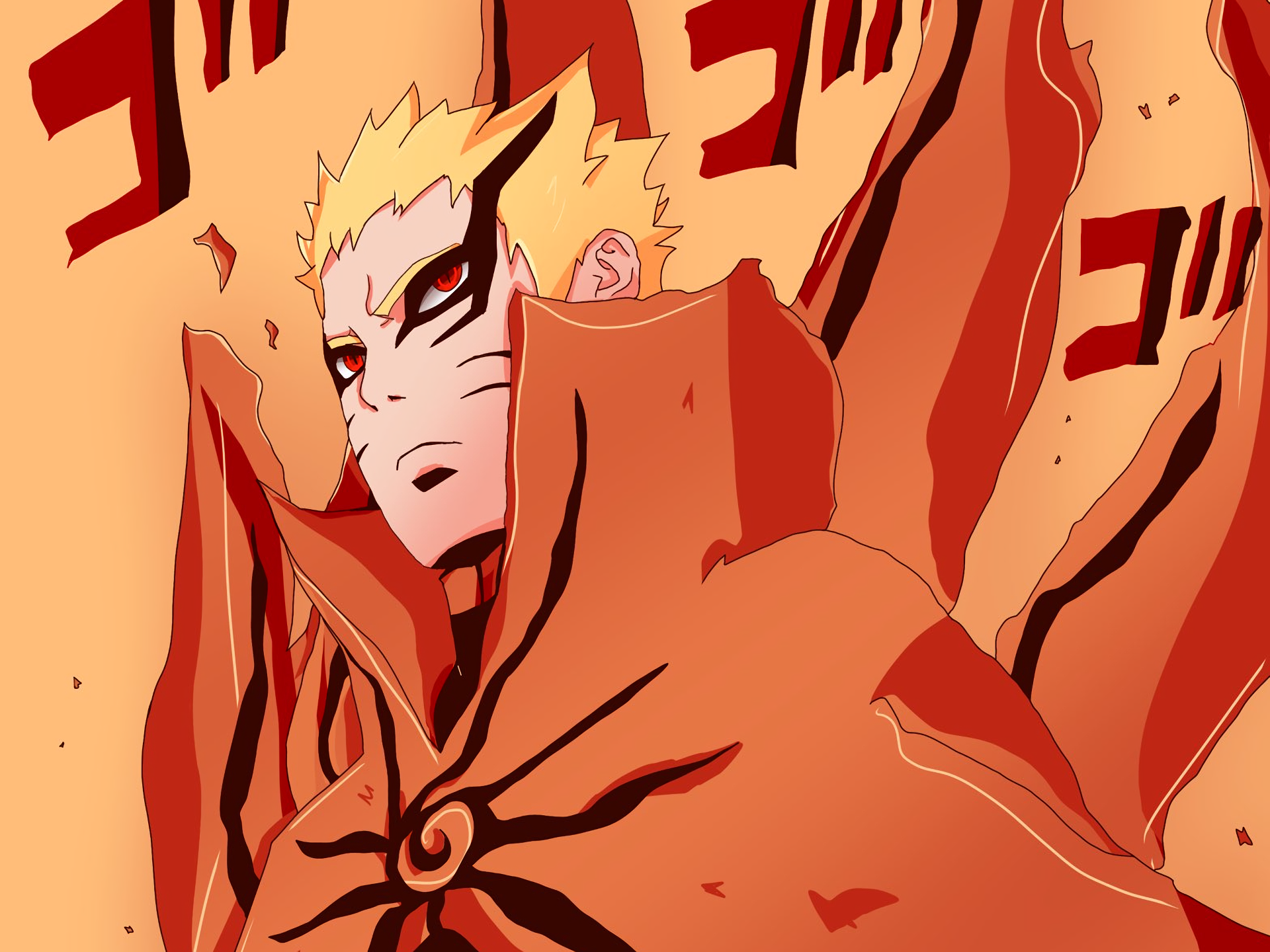 Baryon Mode Naruto Naruto Uzumaki 1920x1440