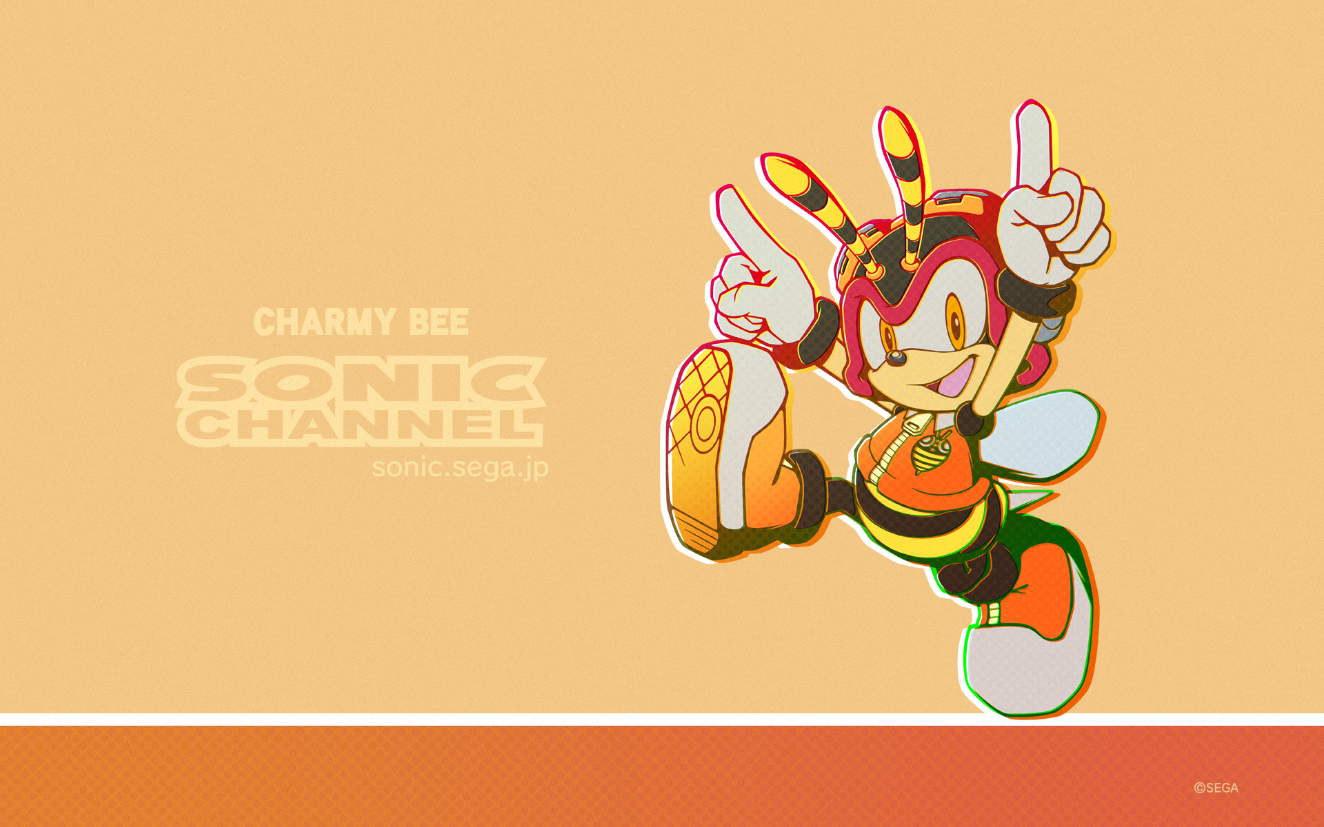 Charmy Bee Sonic Channel 1920x1200
