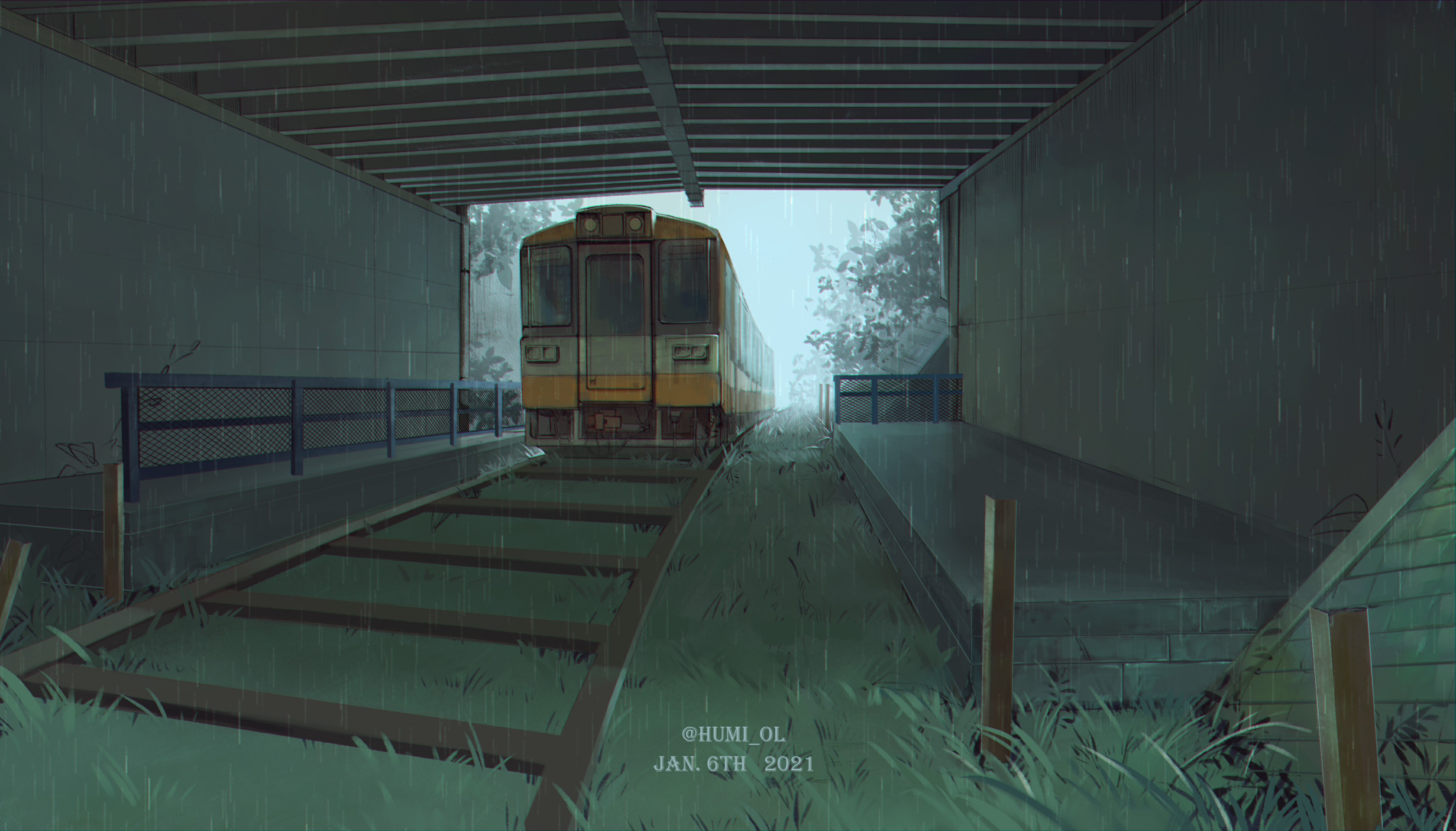 Anime Train 3600x2055