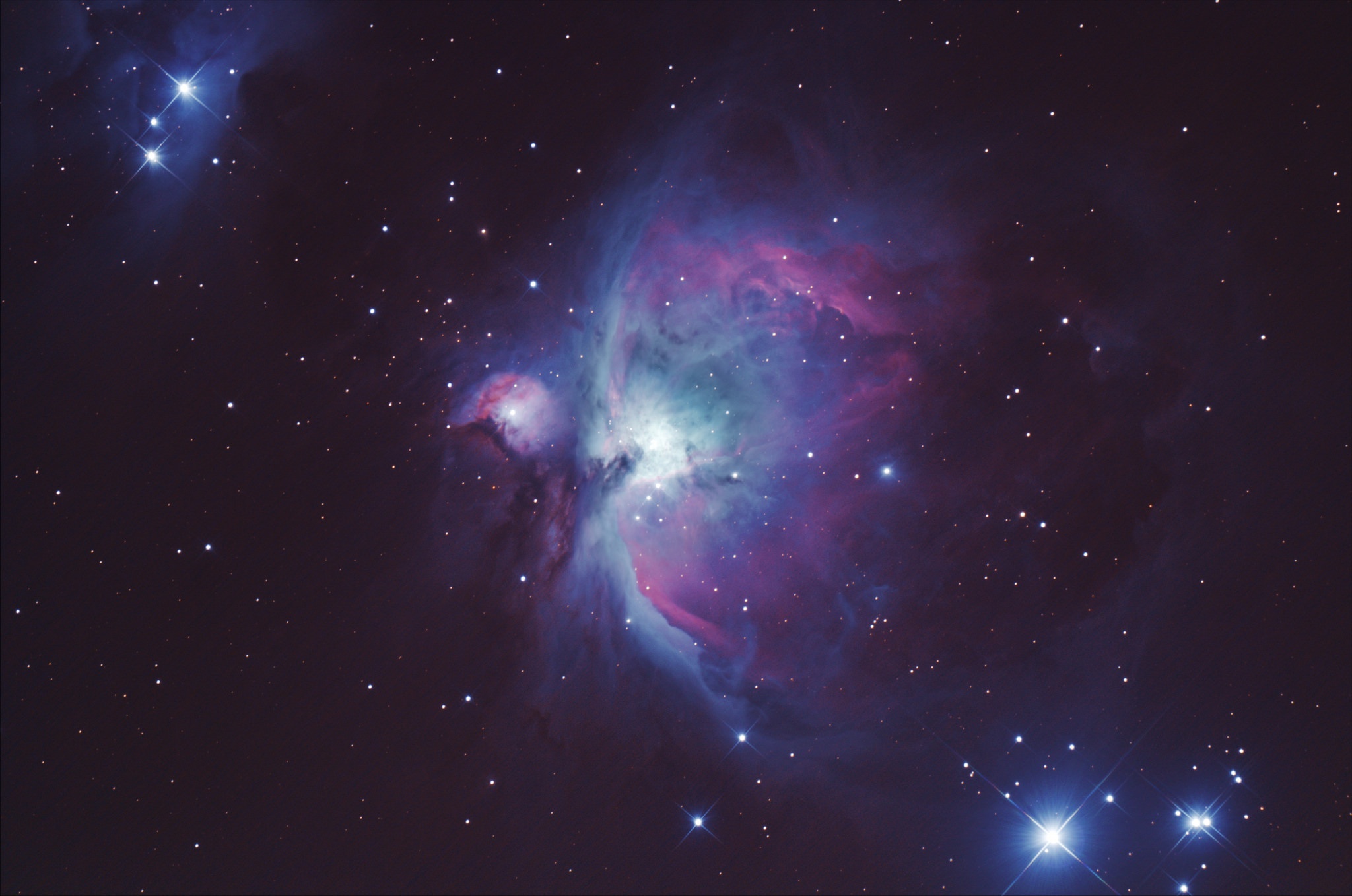 Space Stars Orion Nebula 2048x1358