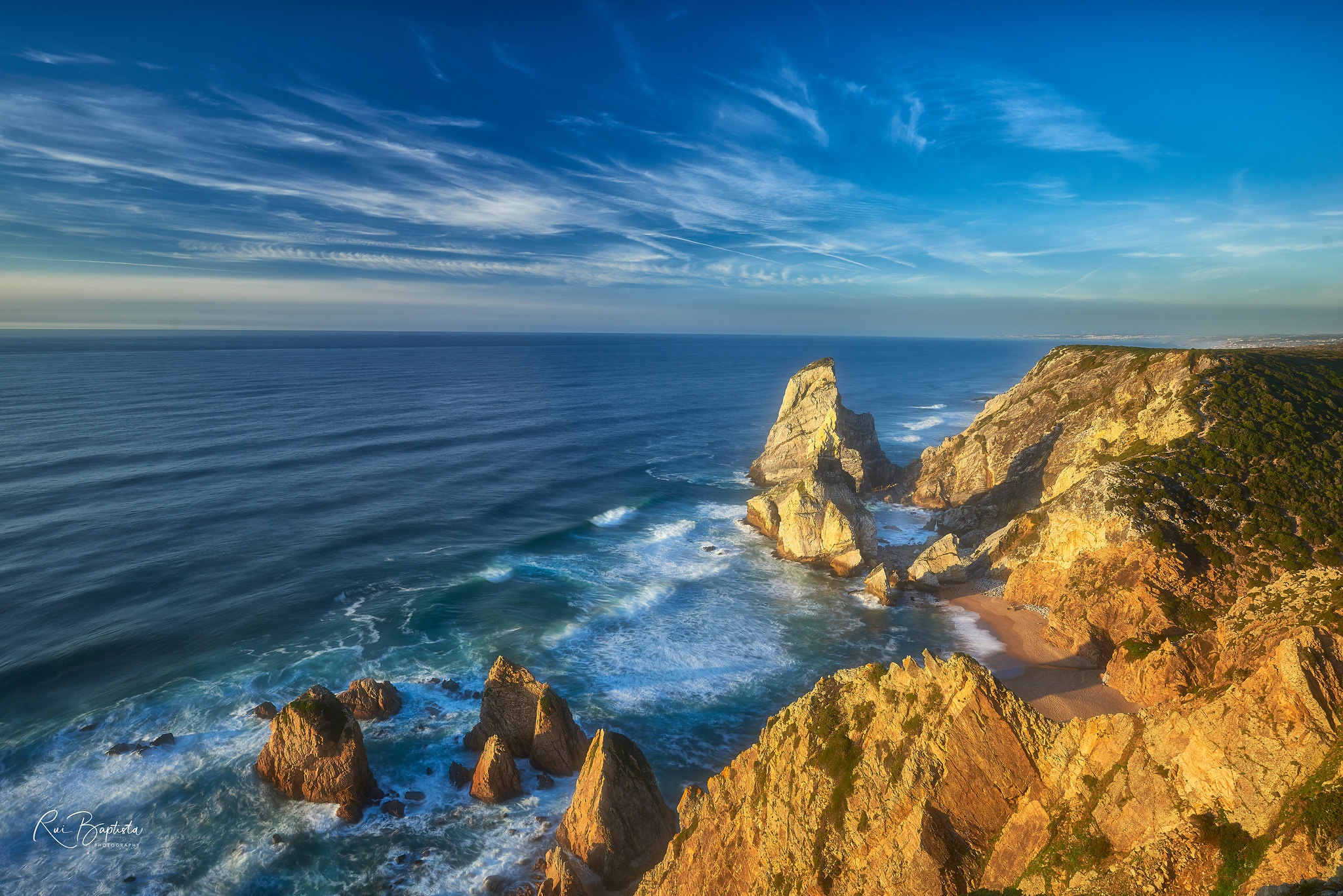 Coast Portugal Rock 2048x1367