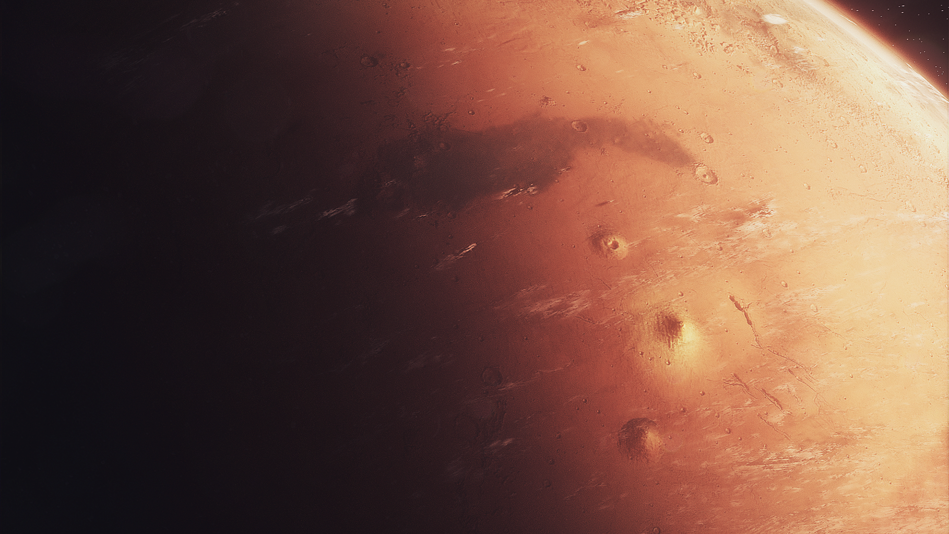 Desert Mars Planet Space 1920x1080