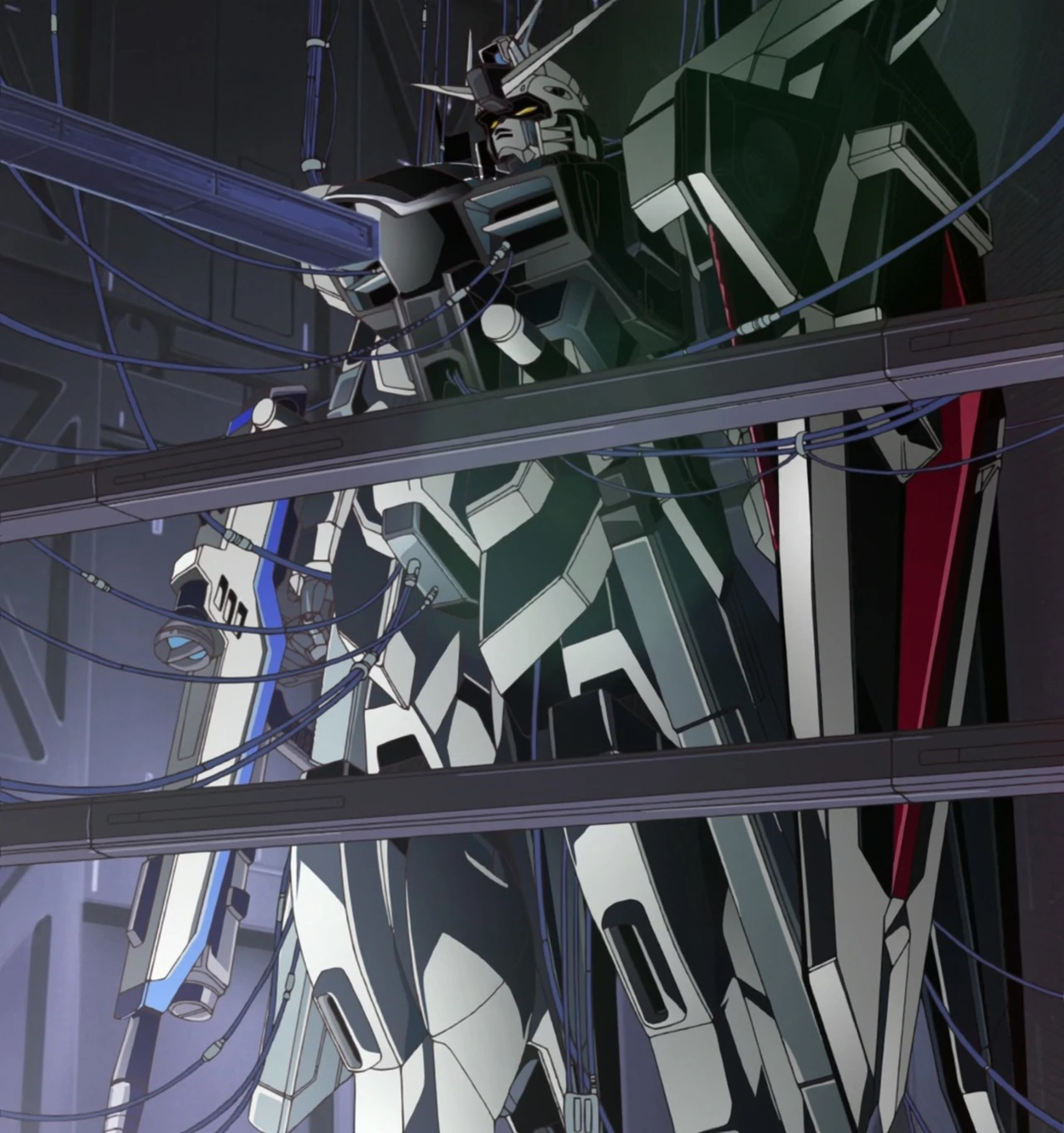 Anime Anime Screenshot Gundam Mechs Super Robot Wars Mobile Suit Gundam SEED Freedom Gundam Artwork  1920x2045