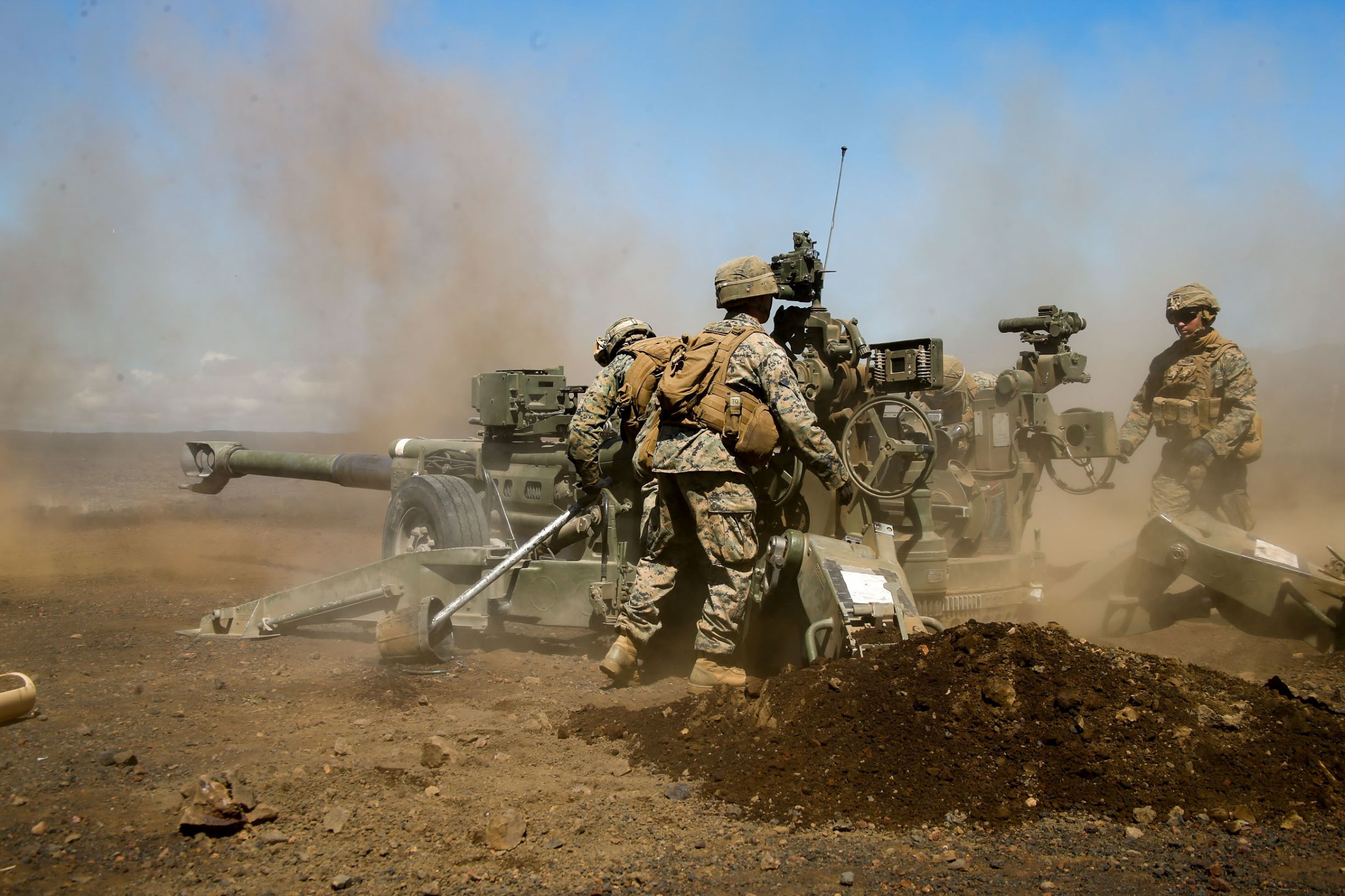 M777A2 Howitzer US Marines Artillery Military Hawaii 2449x1632