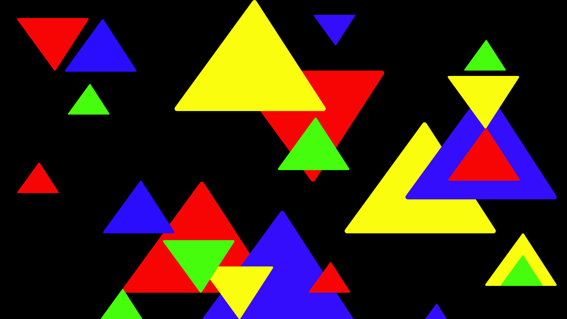Geometry Shapes Colorful 1920x1080