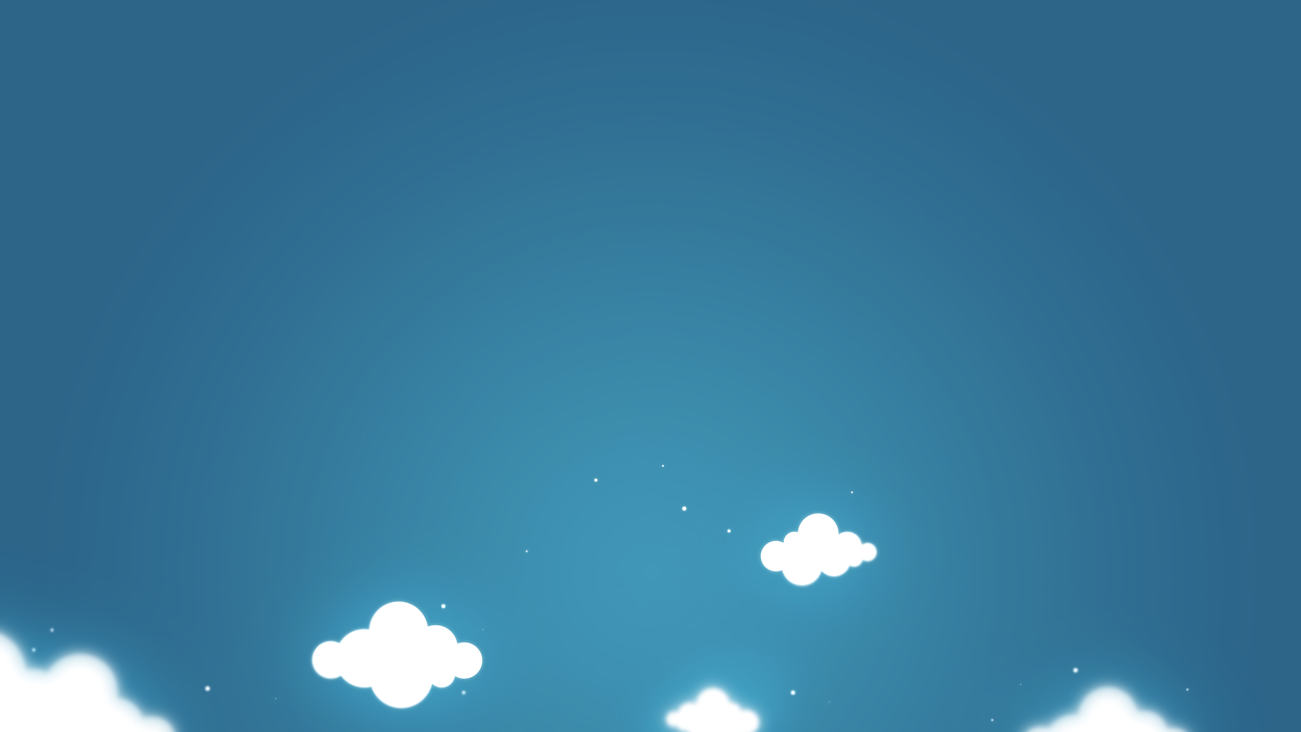 Blue Cloud Minimalist 2560x1440
