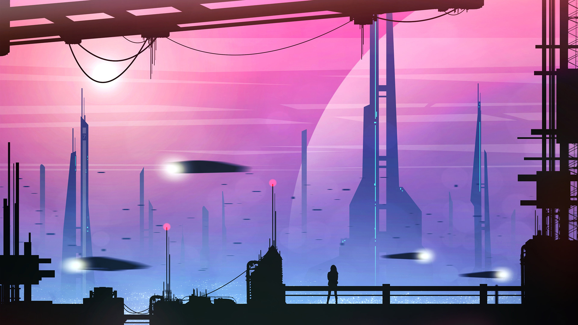 Sci Fi City 1920x1080