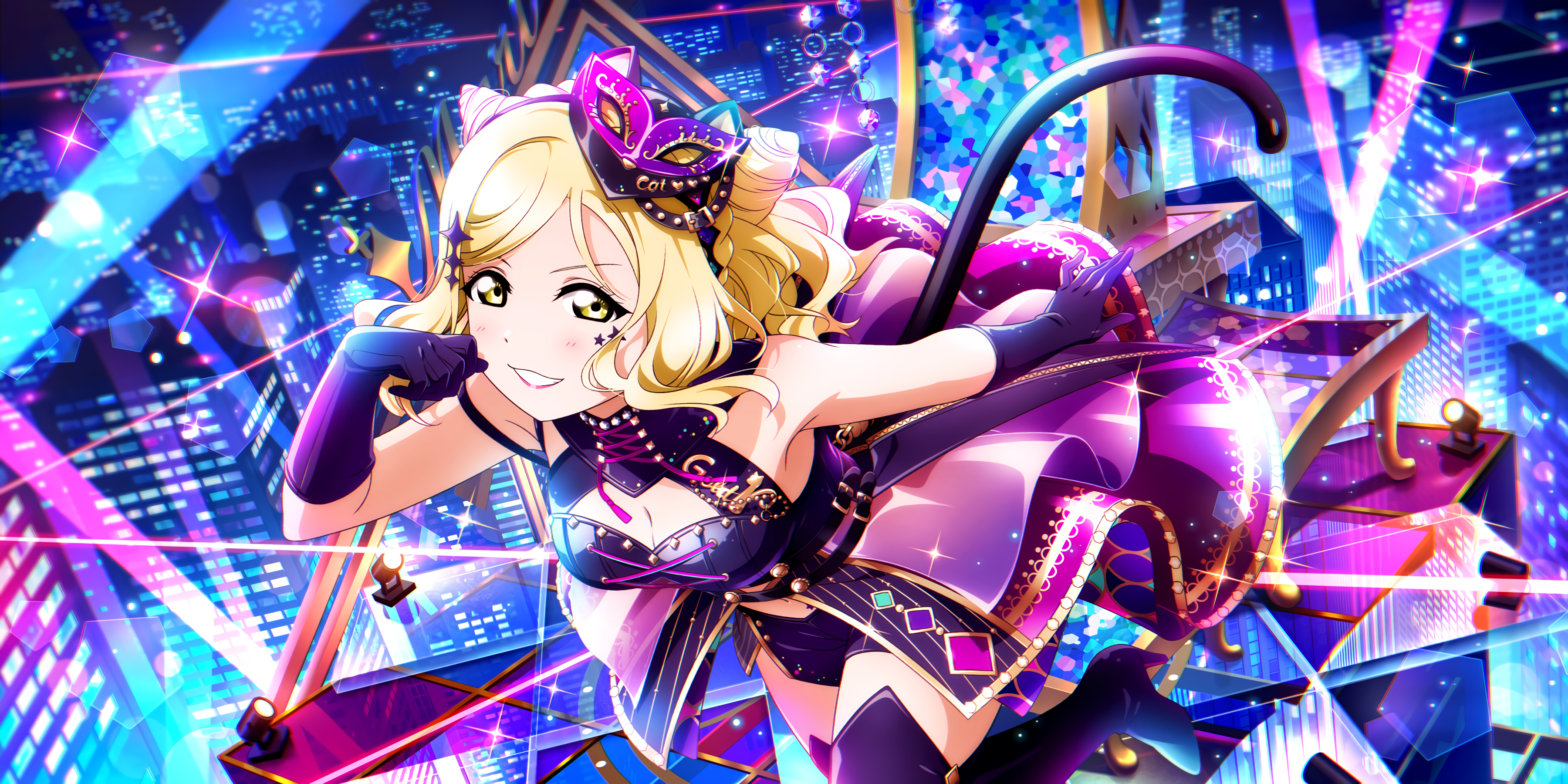 Ohara Mari Love Live Love Live Sunshine Anime Girls 3600x1800