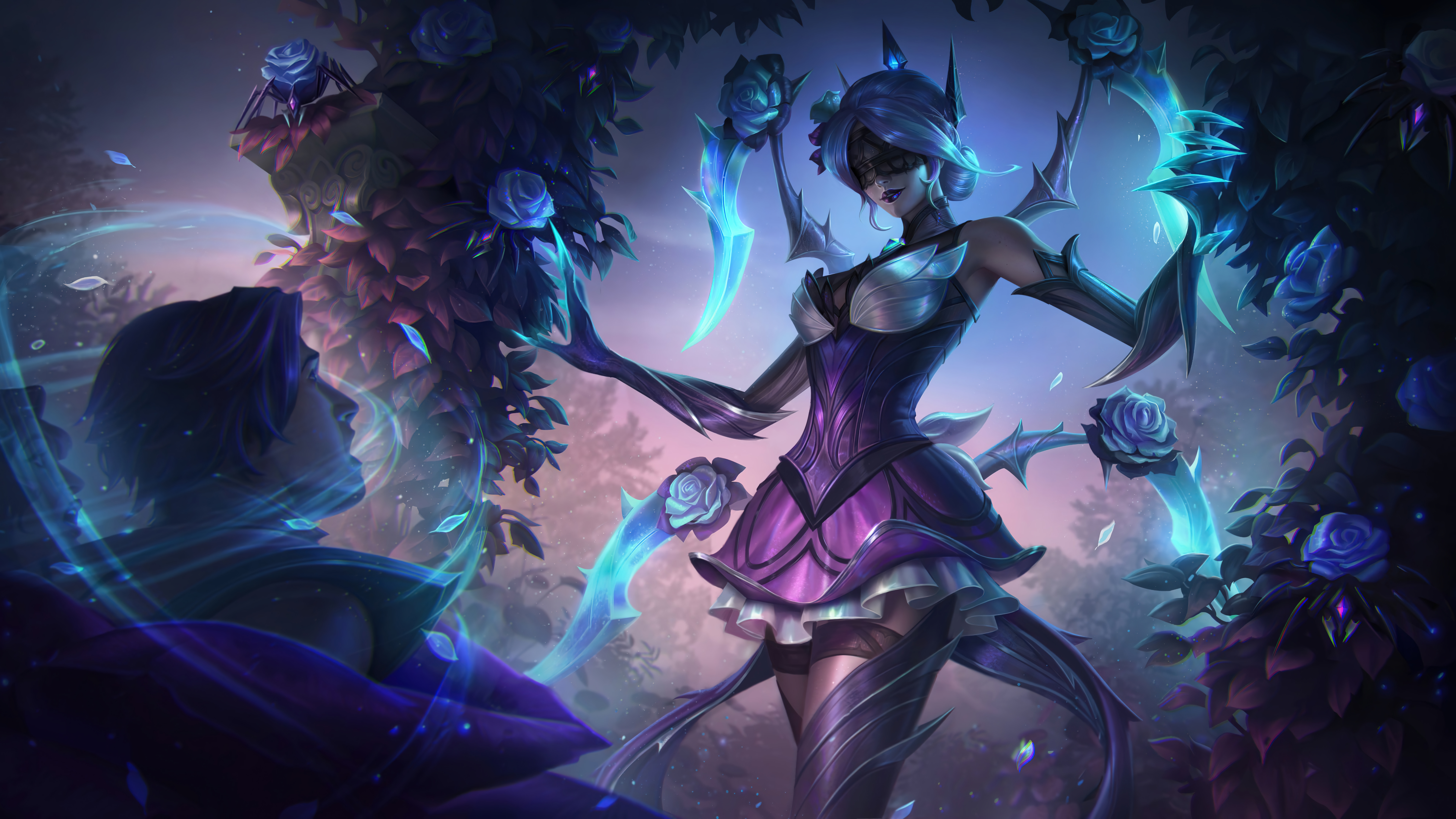 Elise Elise League Of Legends League Of Legends Riot Games 4K GZG Digital Art Spider 7680x4320