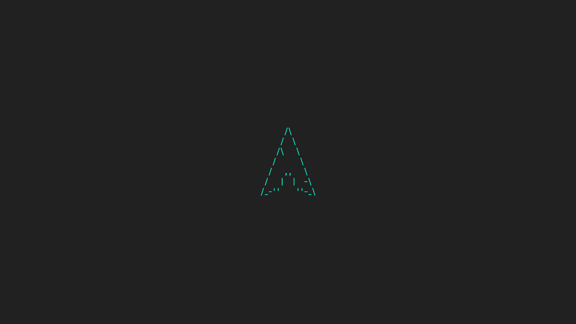 Arch Linux Linux Minimalism Simple Background 1920x1080