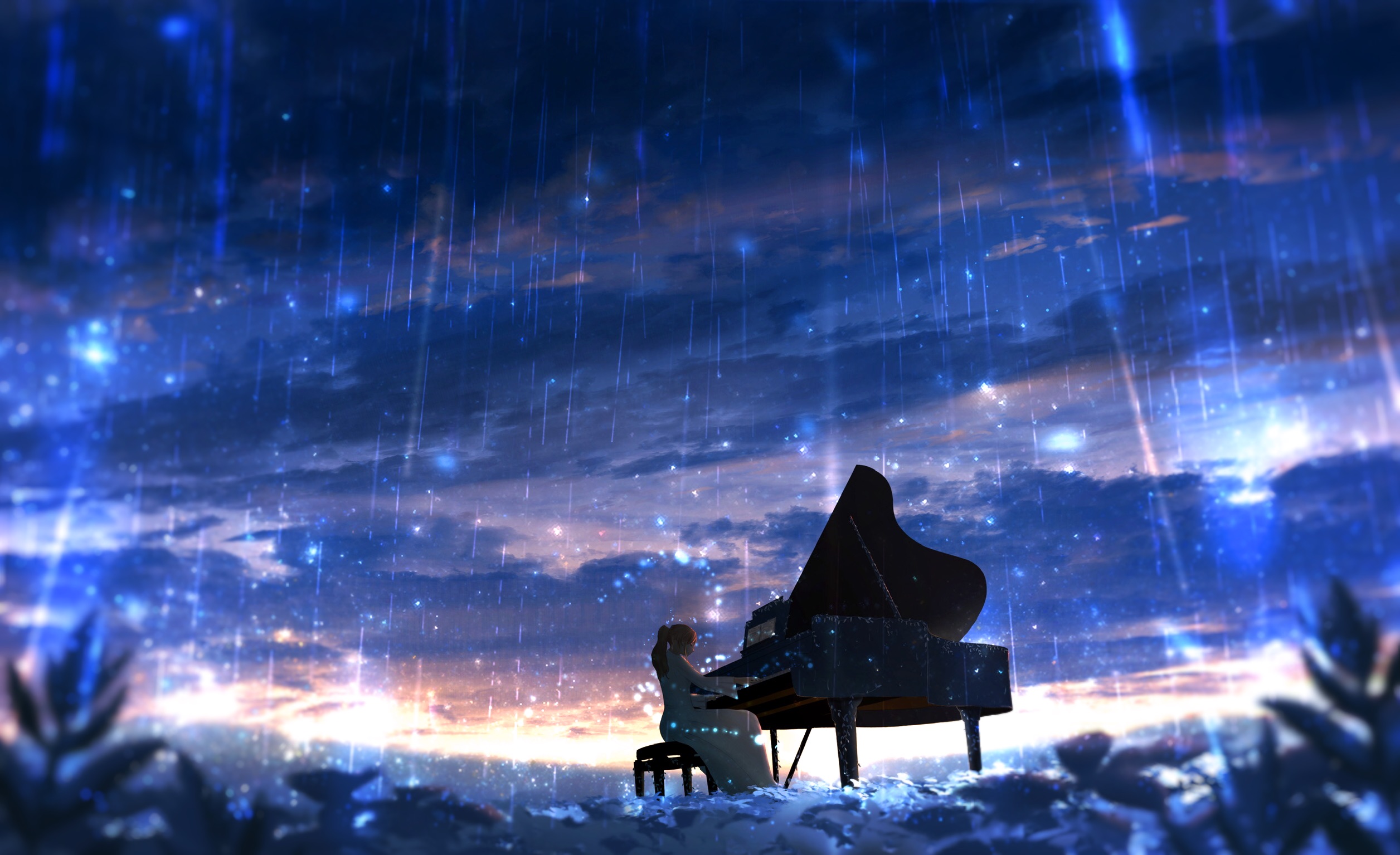 Rain Piano 2512x1535
