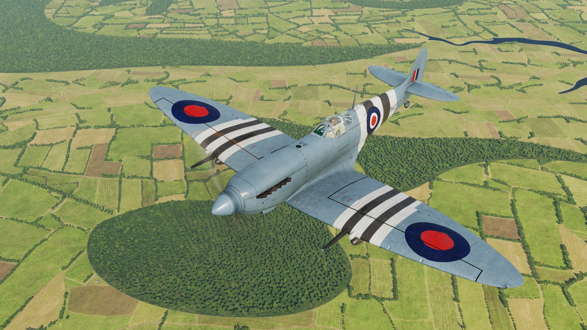 Digital Combat Simulator Dcs World Aircraft Airplane Spitfire Video Games 1920x1080