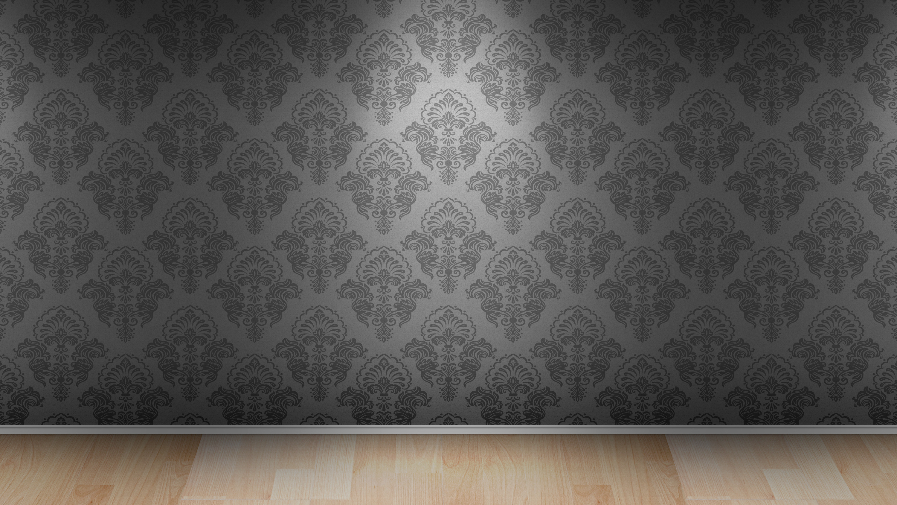 Wall Pattern Texture Gray Background Wooden Surface 3000x1688