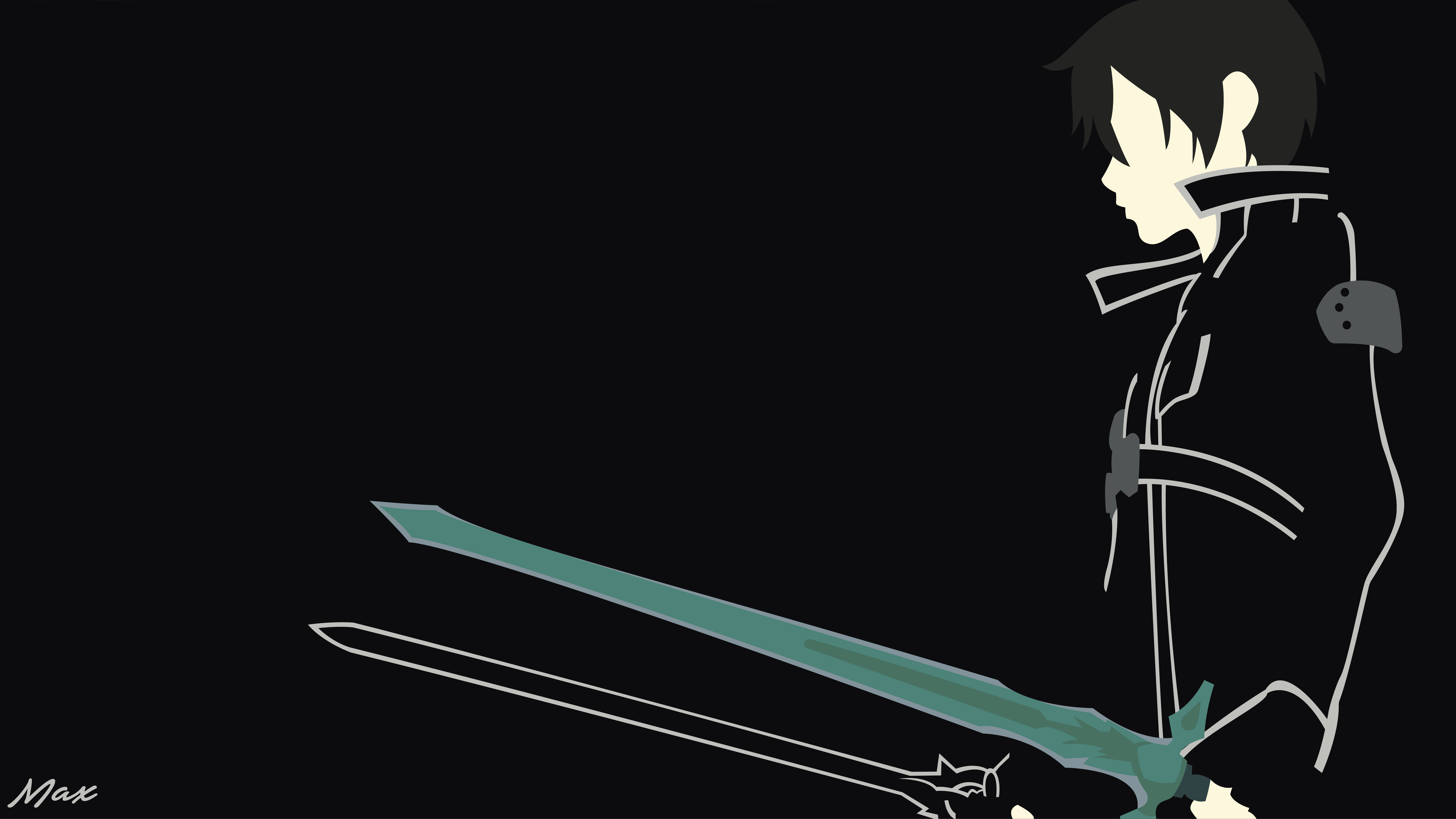 Kirito Sword Art Online Kazuto Kirigaya 8000x4501