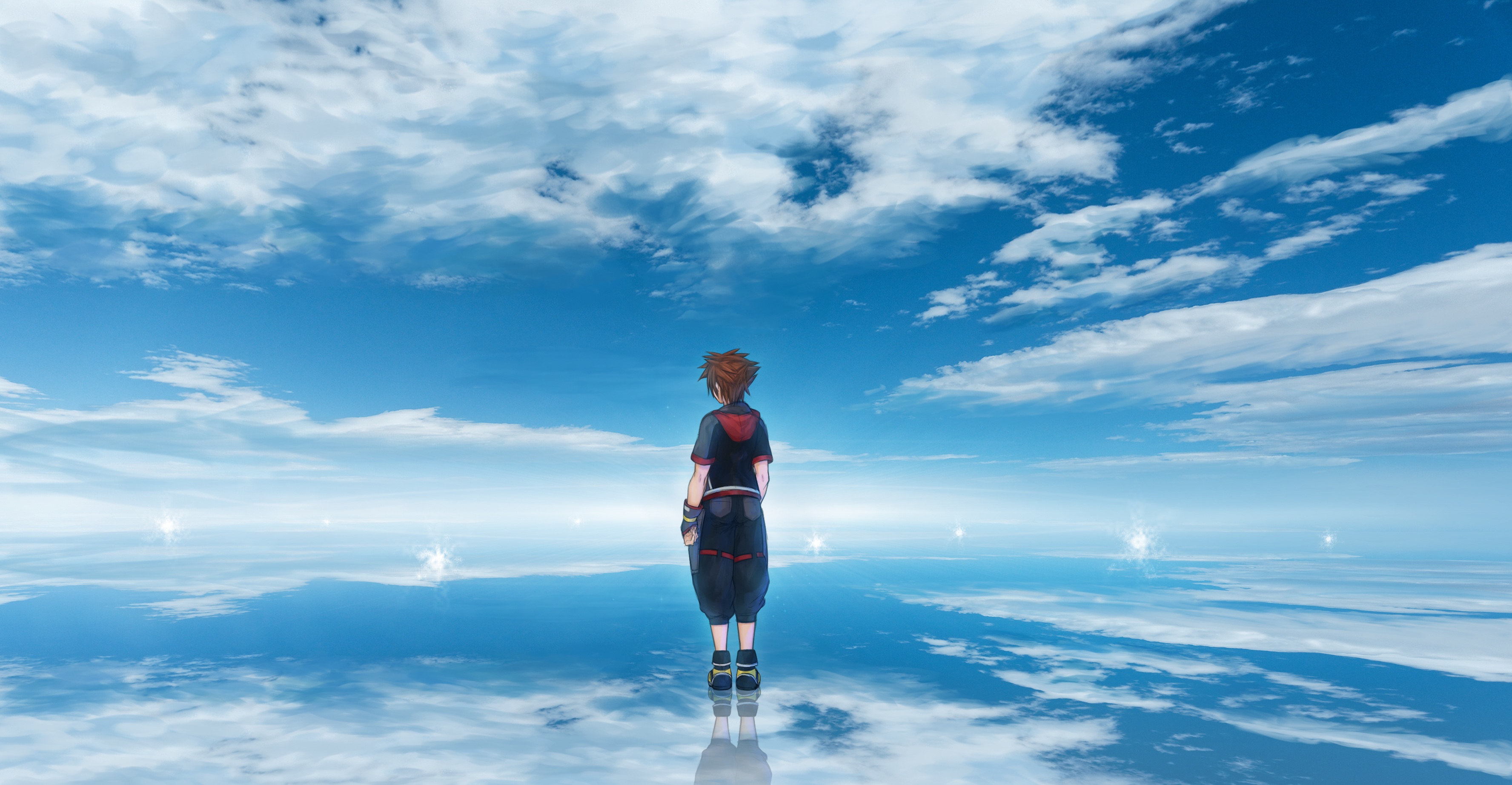 Sora Kingdom Hearts 3552x1844