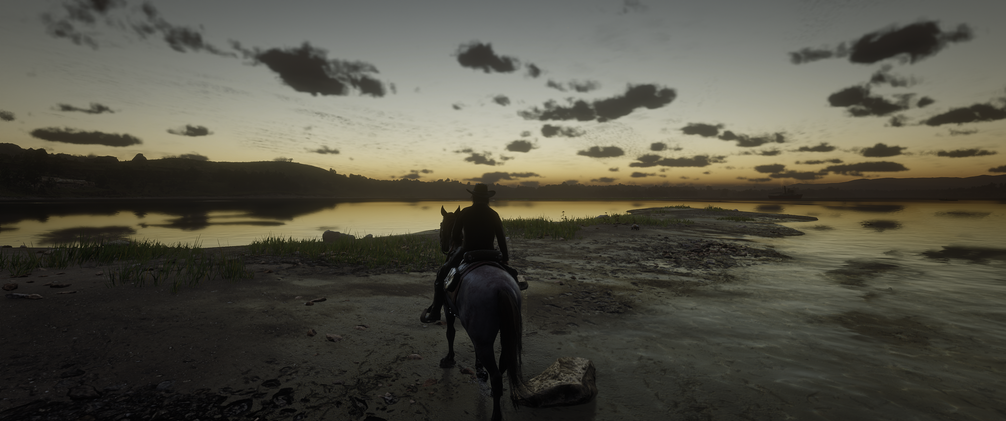 Rock PC Gaming Red Dead Redemption Ol Screen Shot 3440x1440