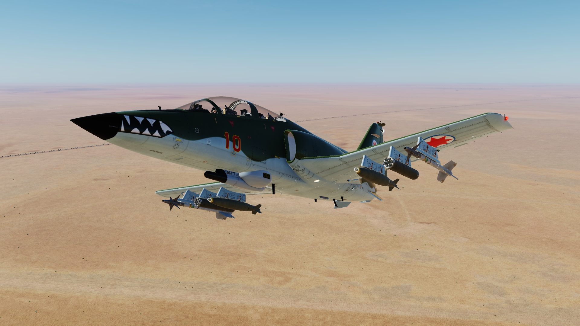 Digital Combat Simulator Dcs World C 101 Aviojet Aircraft Airplane Video Games 1920x1080