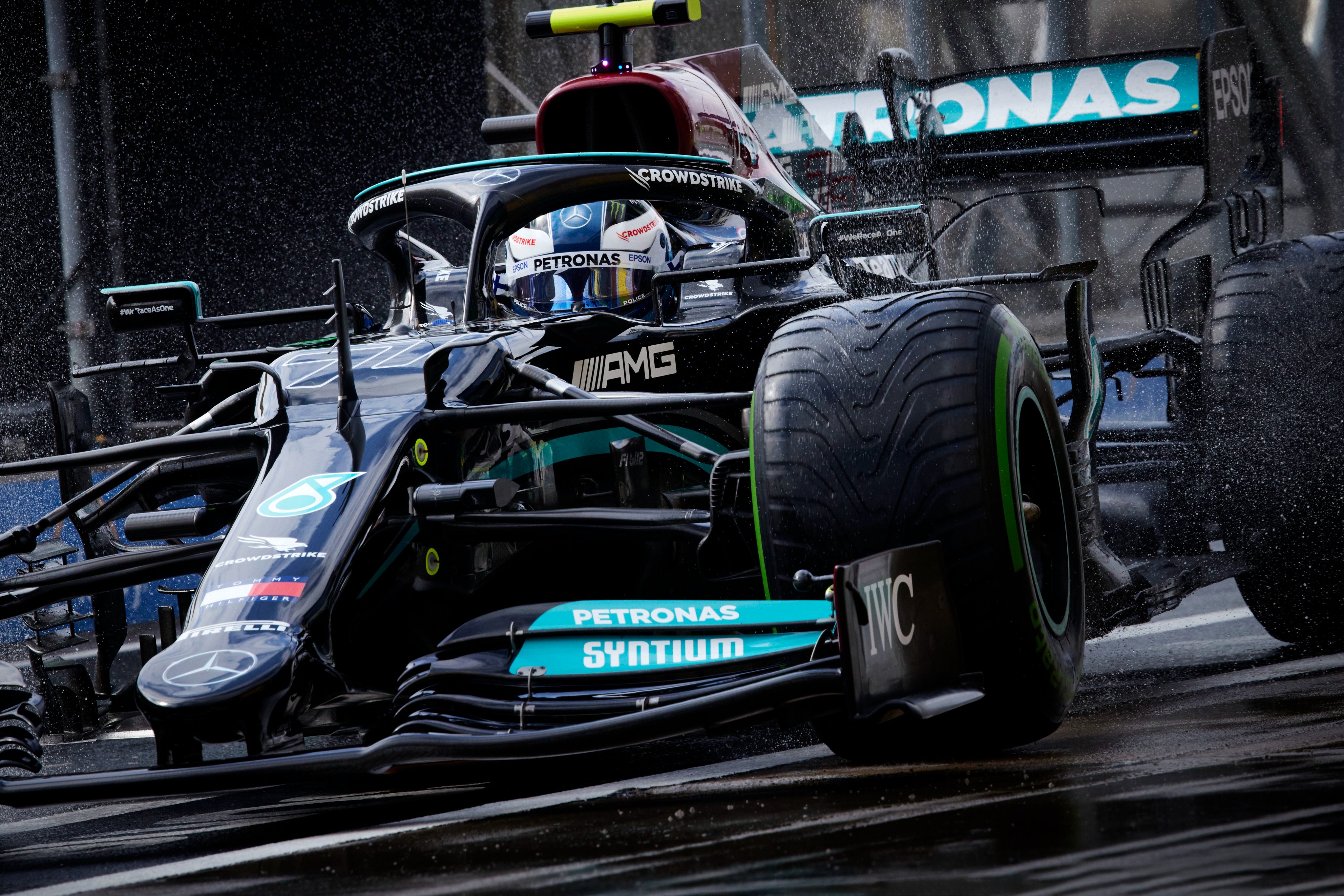 Formula 1 Mercedes AMG W12 E Formula Cars World Champion Valterri Bottas 4096x2732