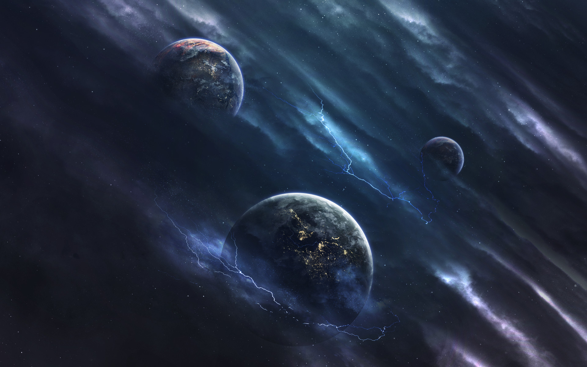 Sci Fi Planets 1920x1200