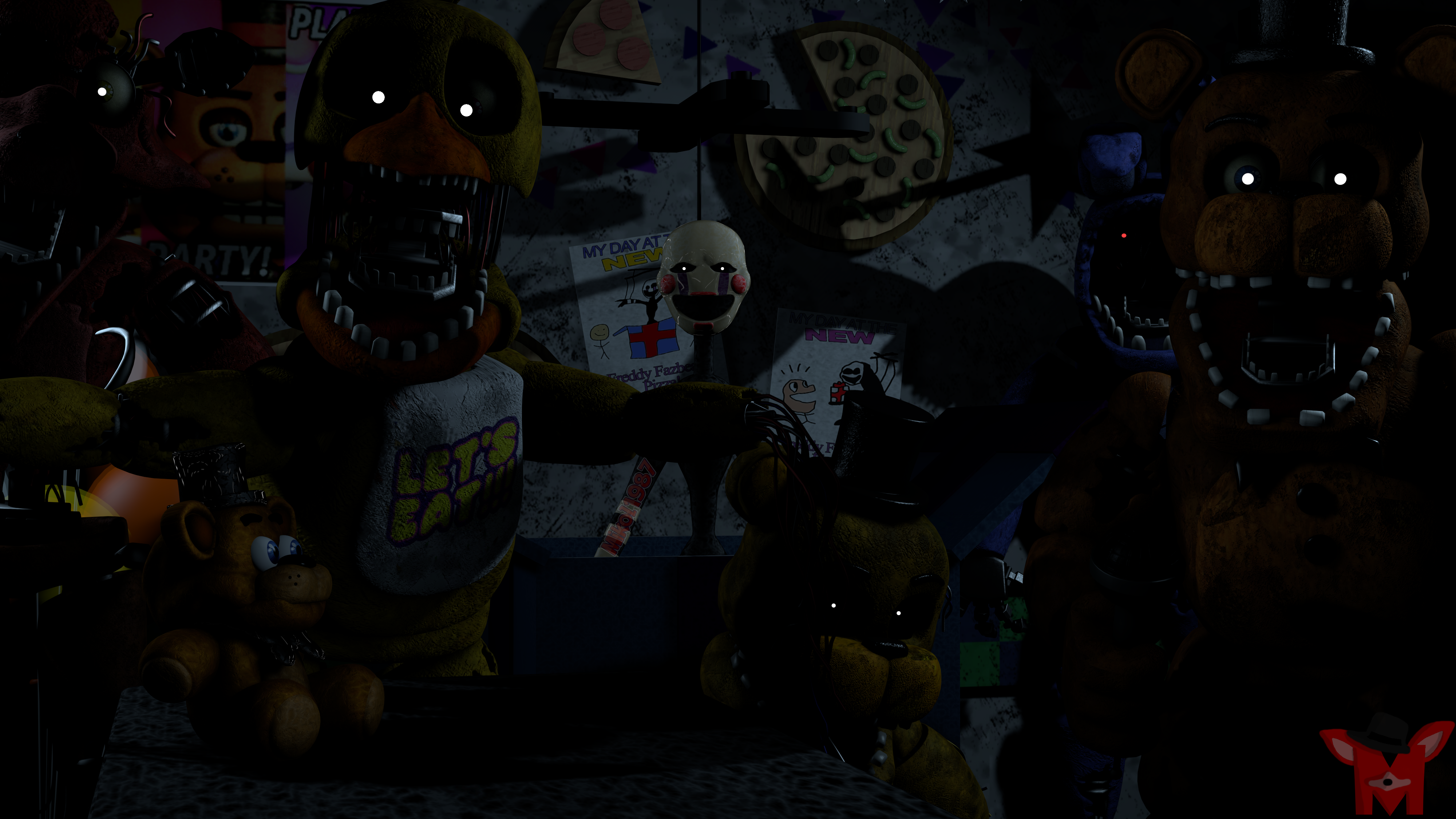 Video Game Five Nights At Freddy 039 S 2 4000x2250