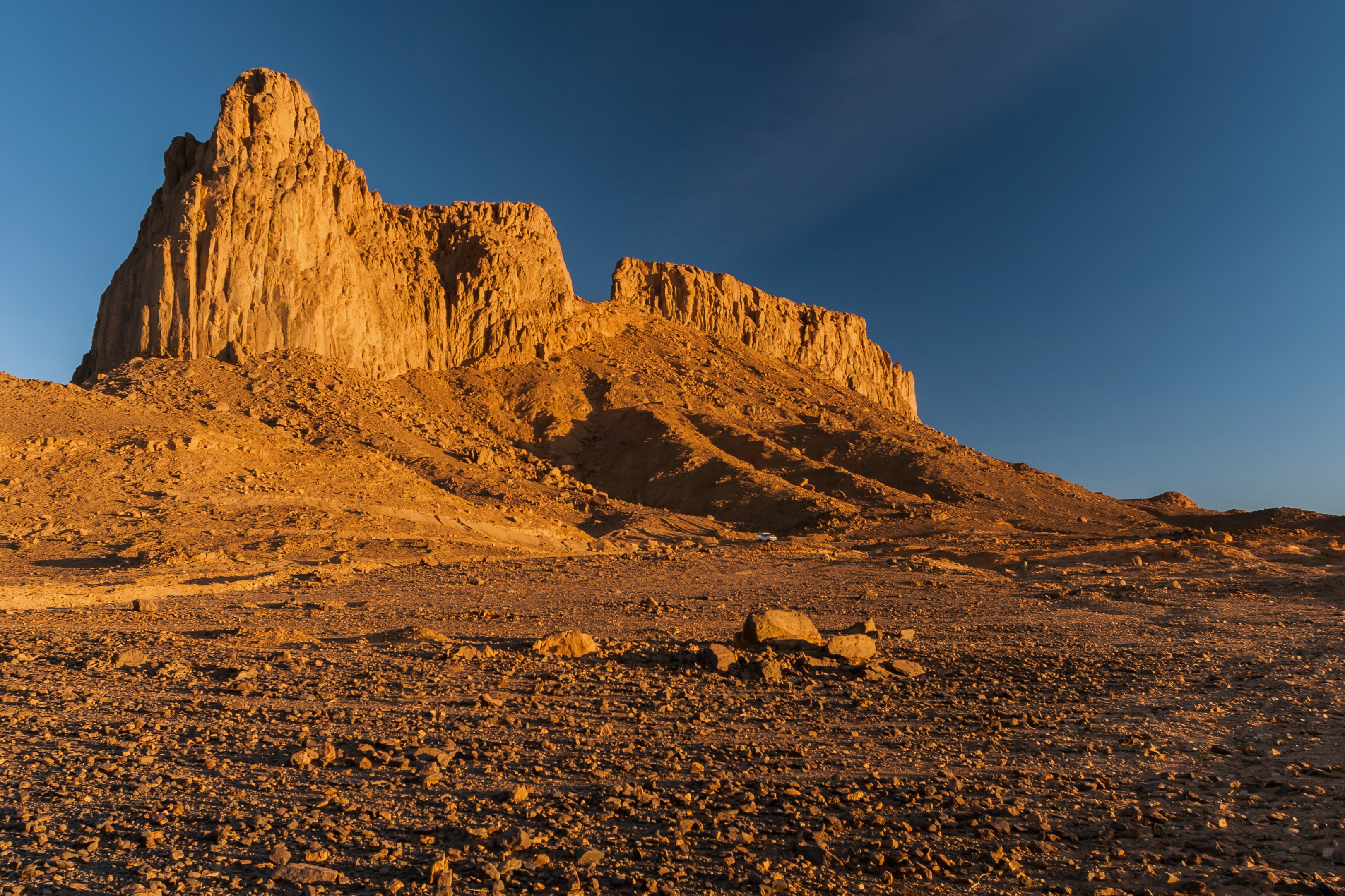 Algeria Africa Mountain Rock Stone Sahara Sunset Sunrise Sky Landscape Tassili N 039 Ajjer 3249x2166