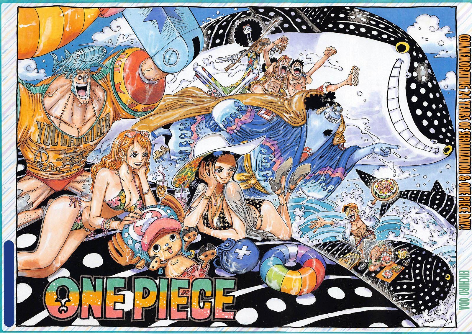 One Piece Manga Illustration Manga 1600x1132