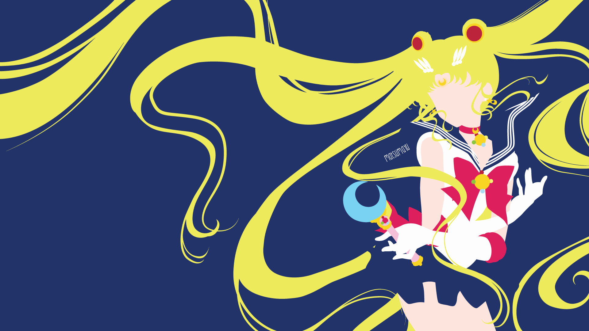 Sailor Moon Usagi Tsukino Blonde 1920x1080