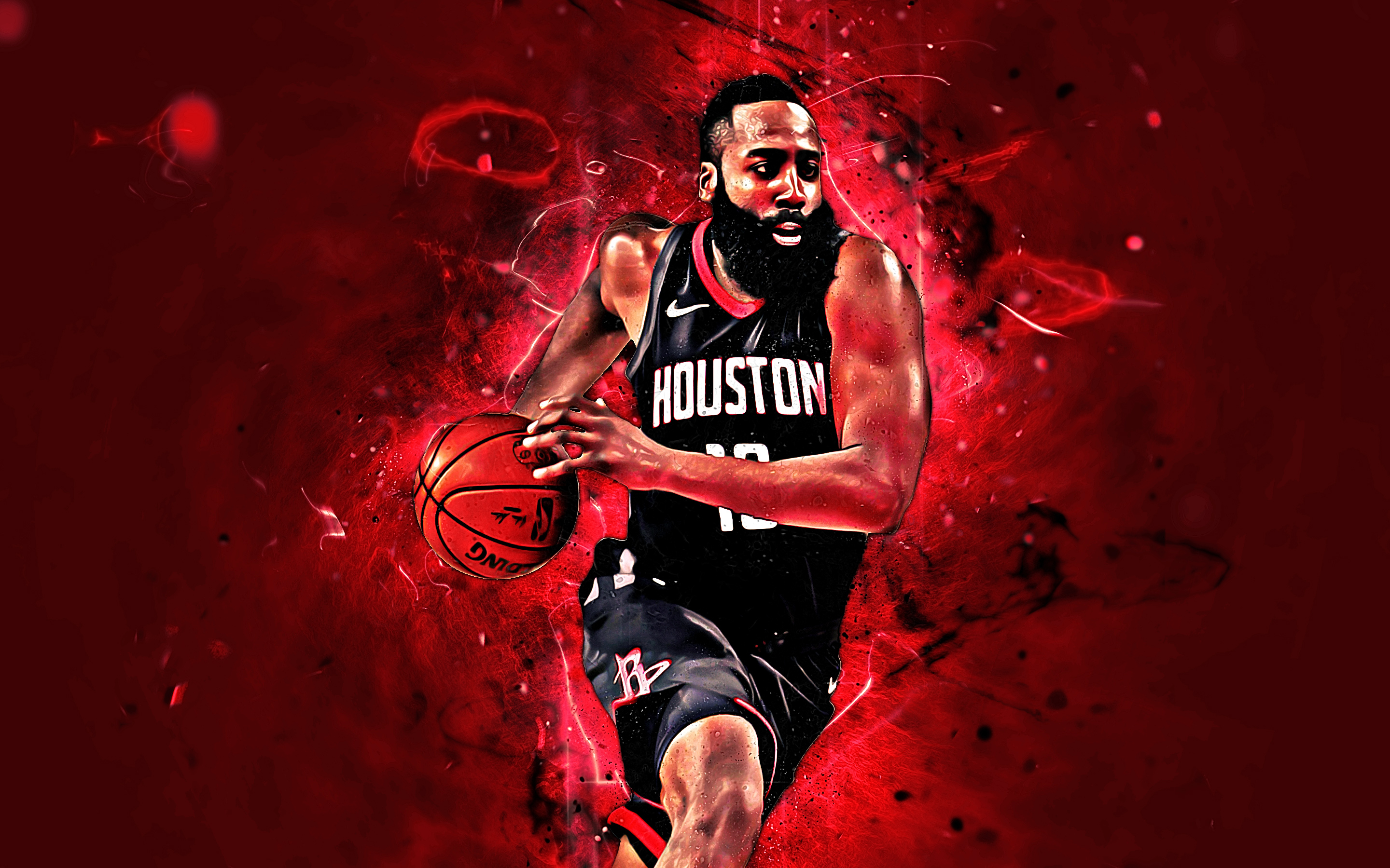 Basketball Houston Rockets James Harden Nba 2880x1800