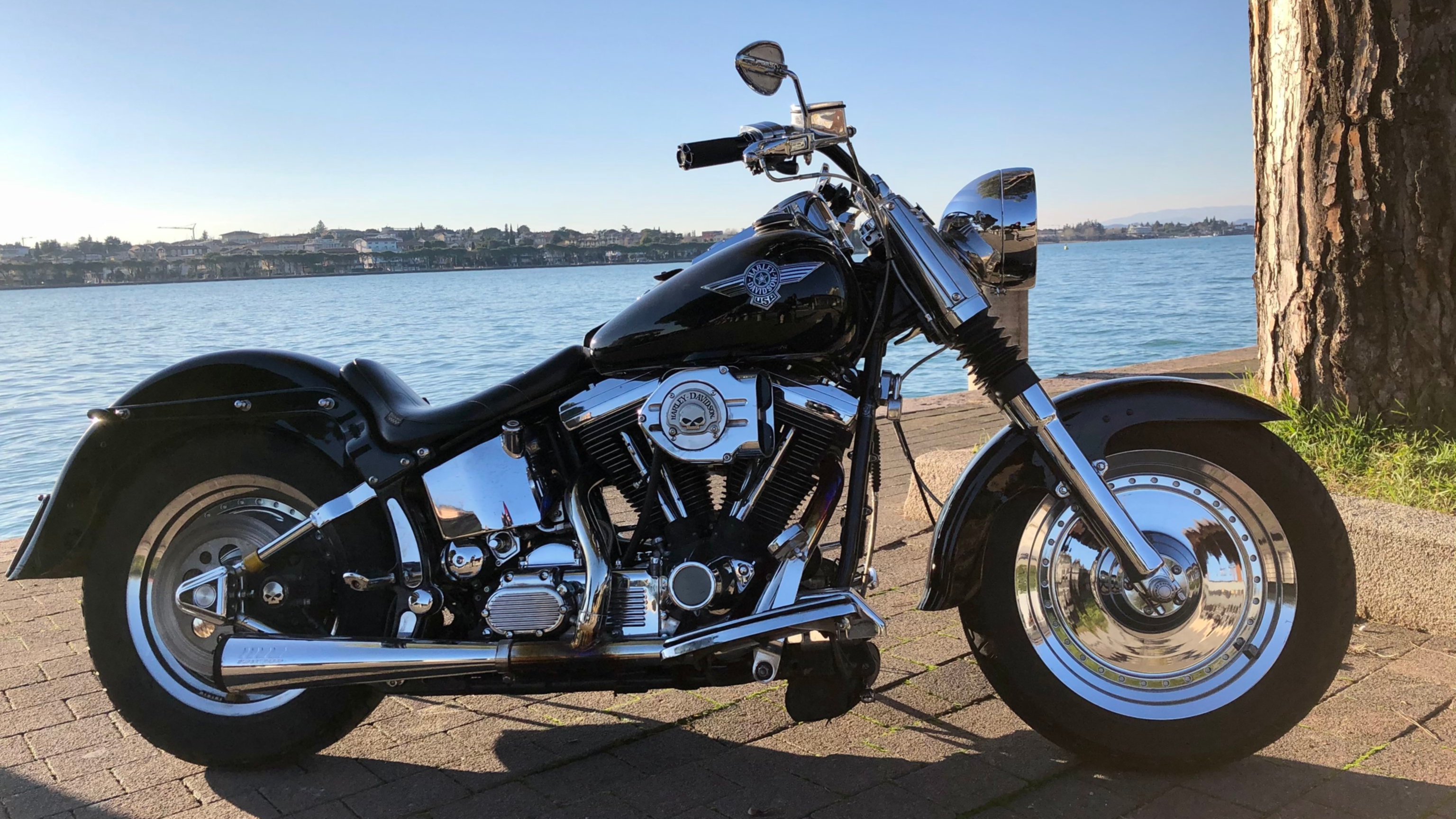 Motorcycle Custom Made Harley Davidson 3072x1728