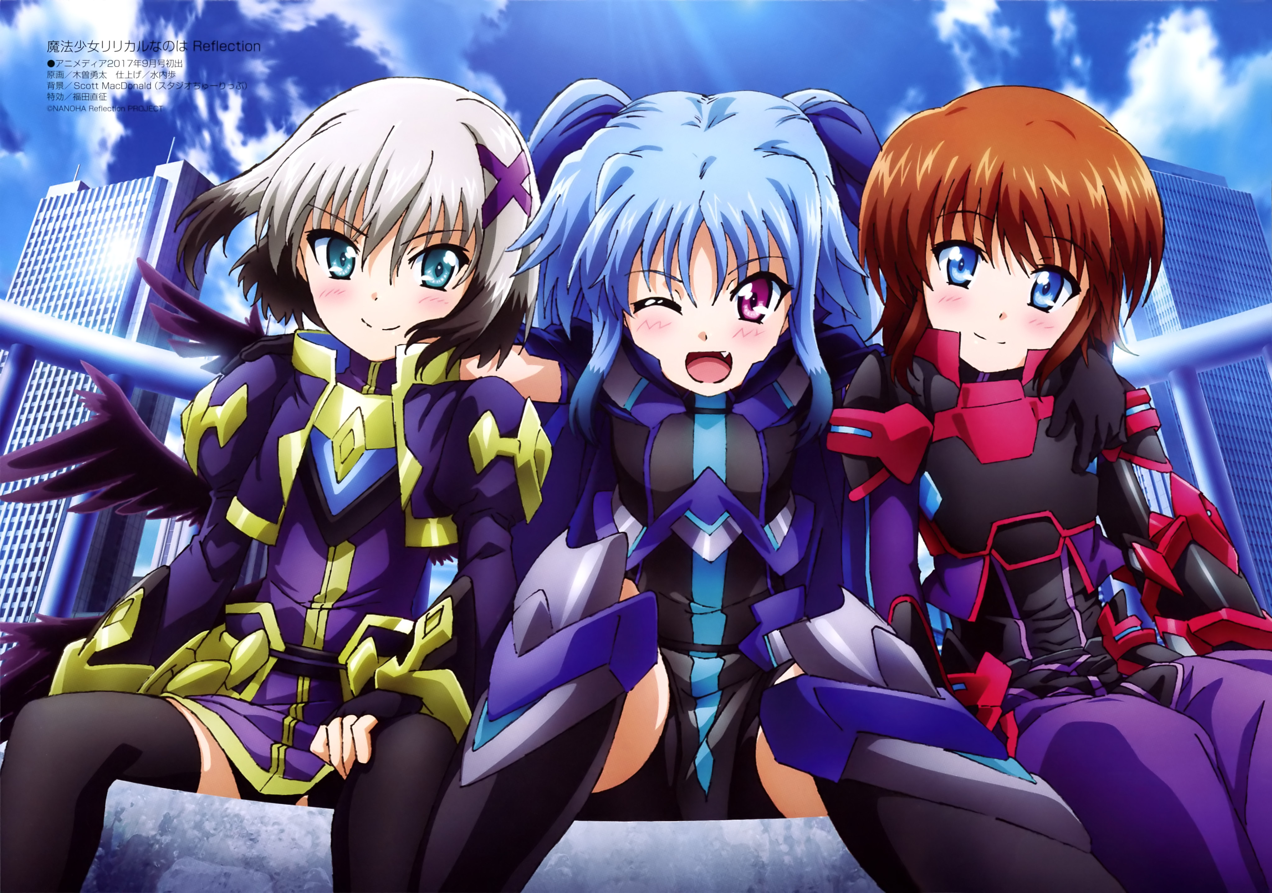 Anime Magical Girl Lyrical Nanoha 4092x2873