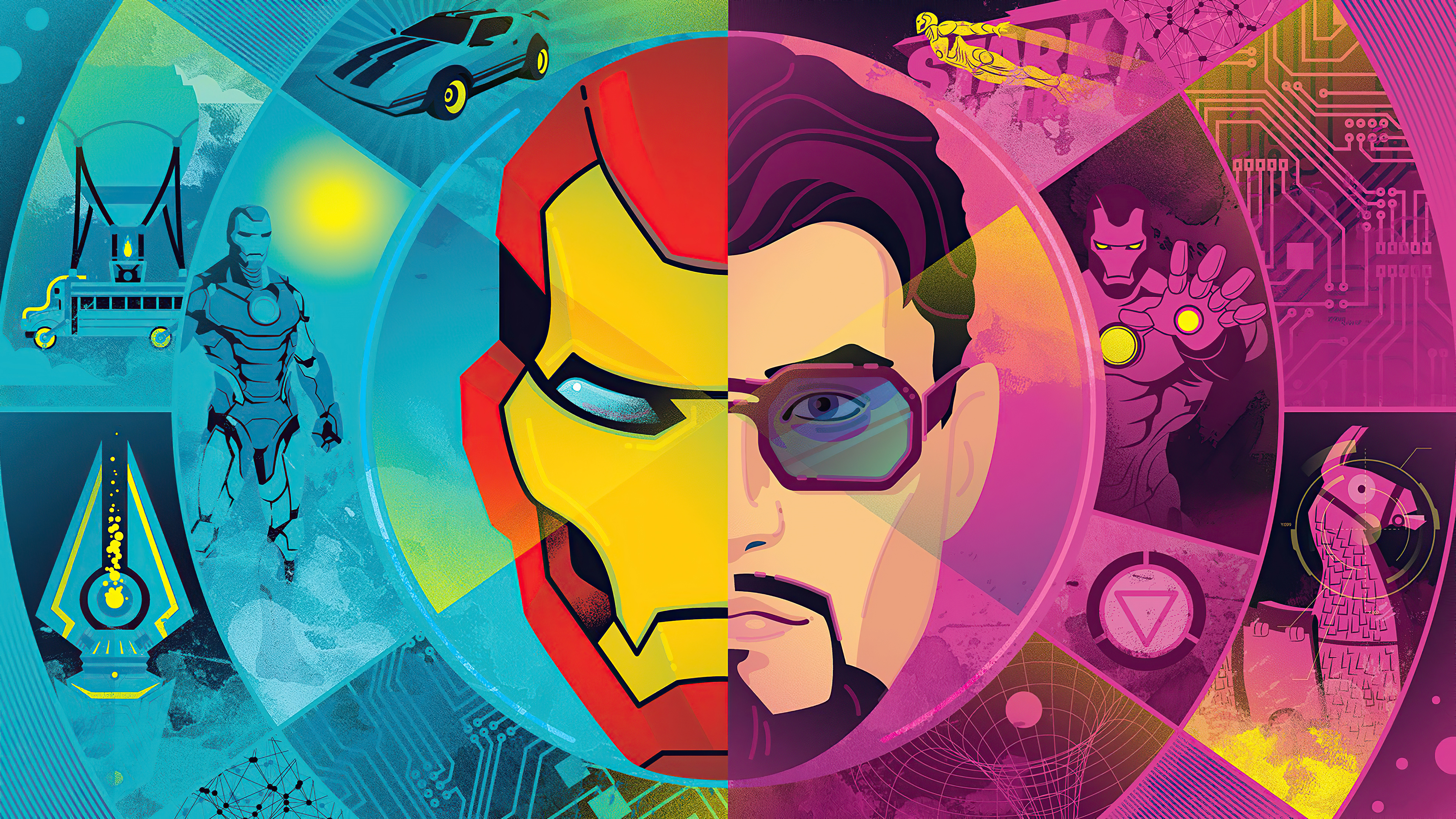 Fortnite Iron Man Marvel Comics Tony Stark 3840x2160