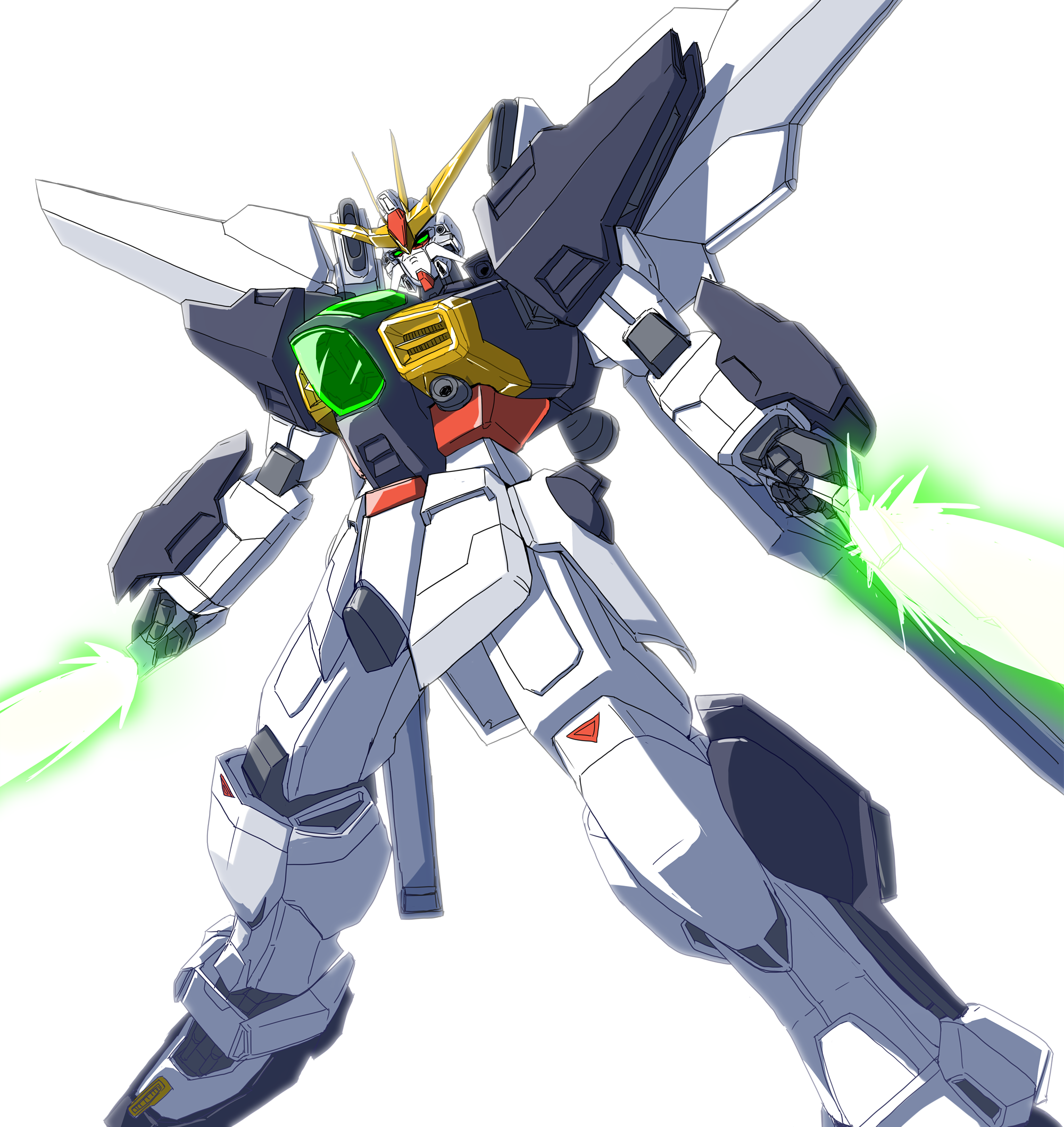 Anime Mechs Gundam Super Robot Wars Gundam Double X After War Gundam X Artwork Digital Art Fan Art 2000x2118