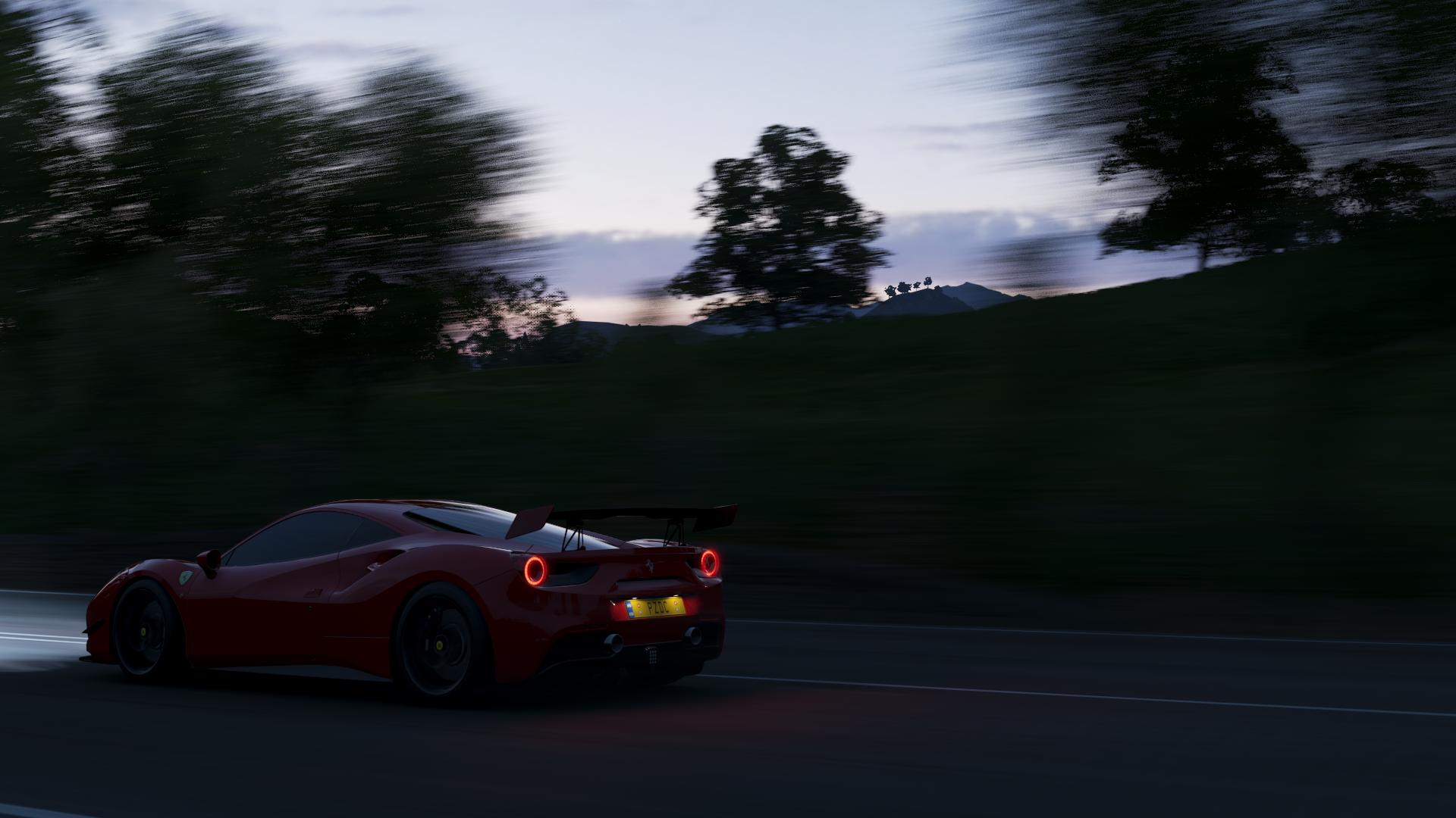 Ferrari Evening Dark Forza Horizon 4 1920x1080
