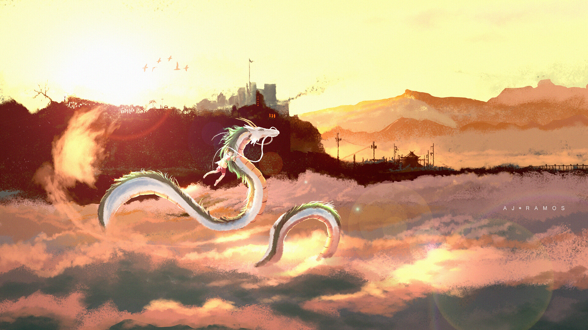 Chihiro Spirited Away Chinese Dragon