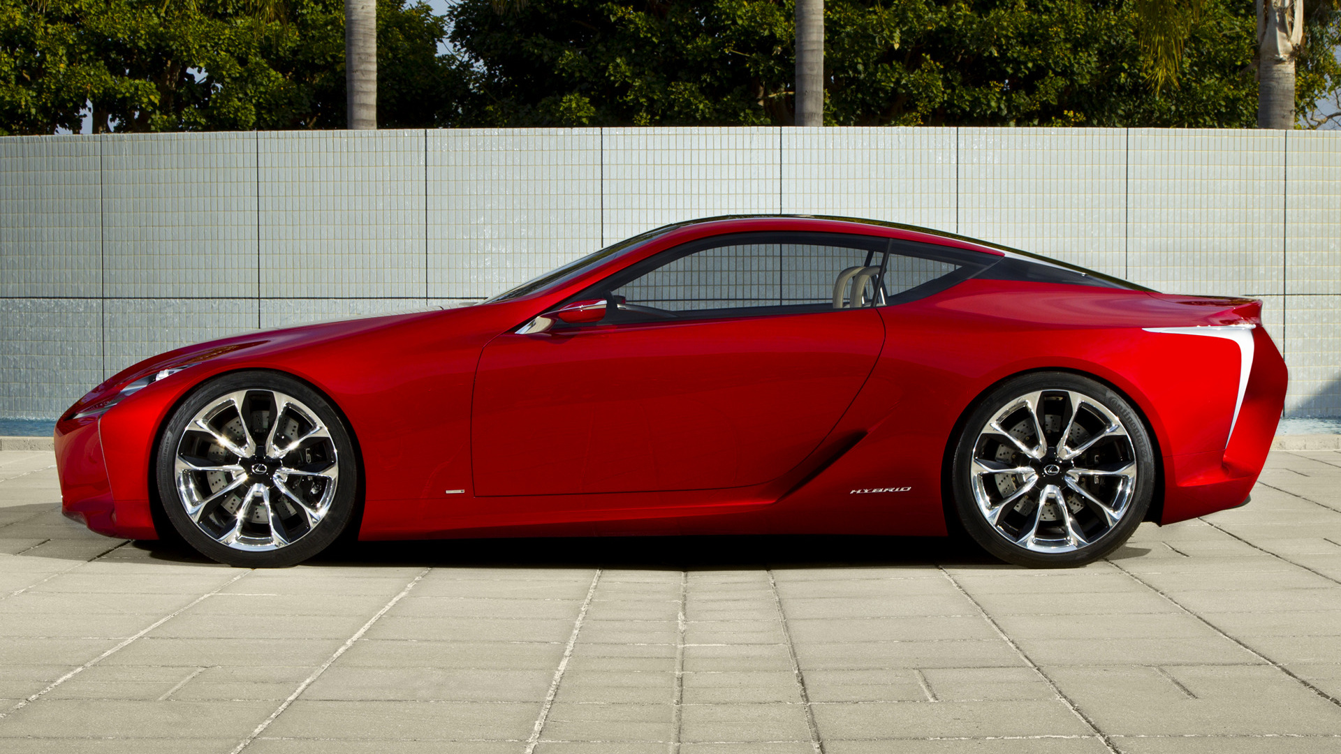 Concept Car Coupe Luxury Car Red Car 1920x1080