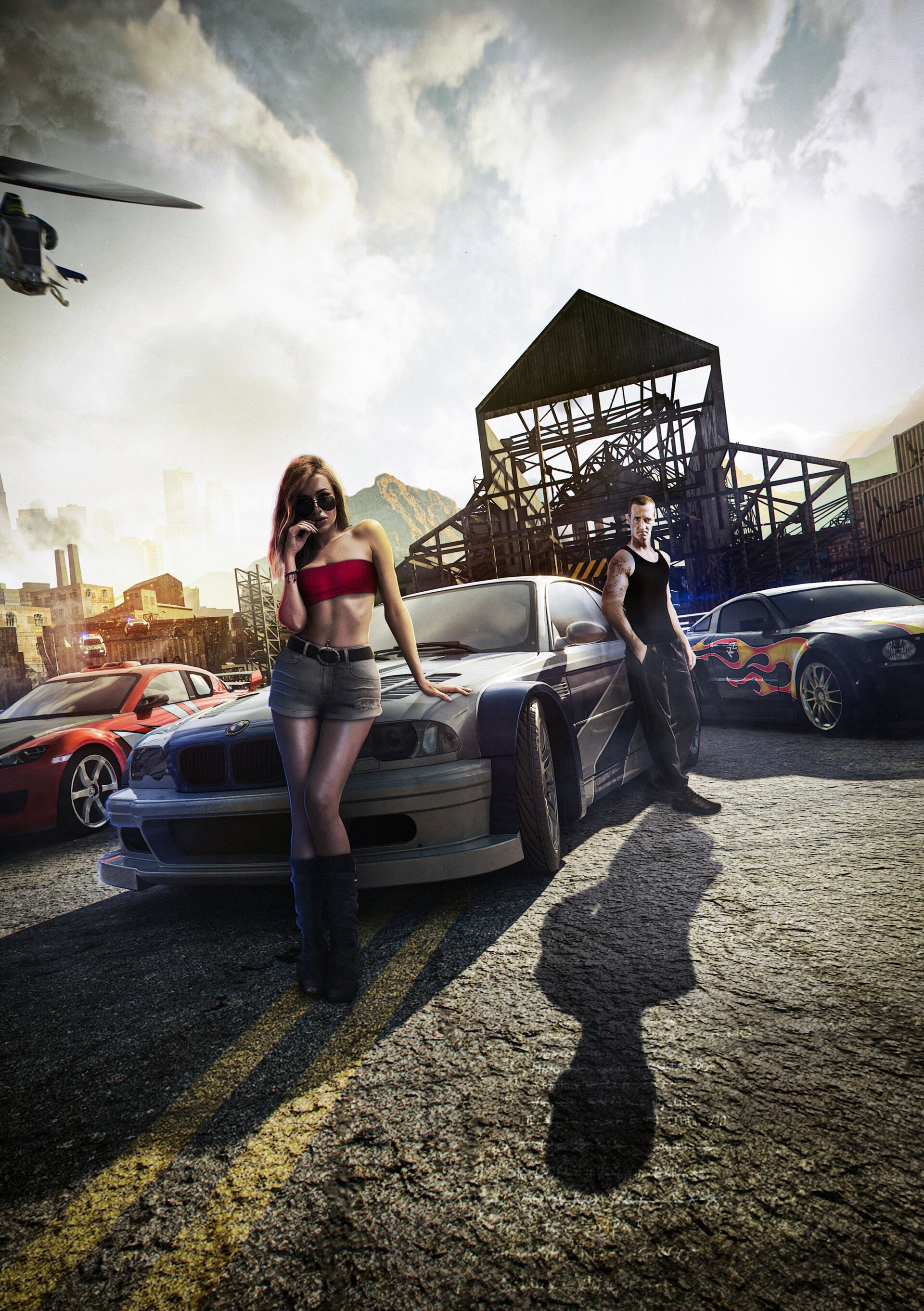 Need For Speed Most Wanted Video Games Render 1920x2723