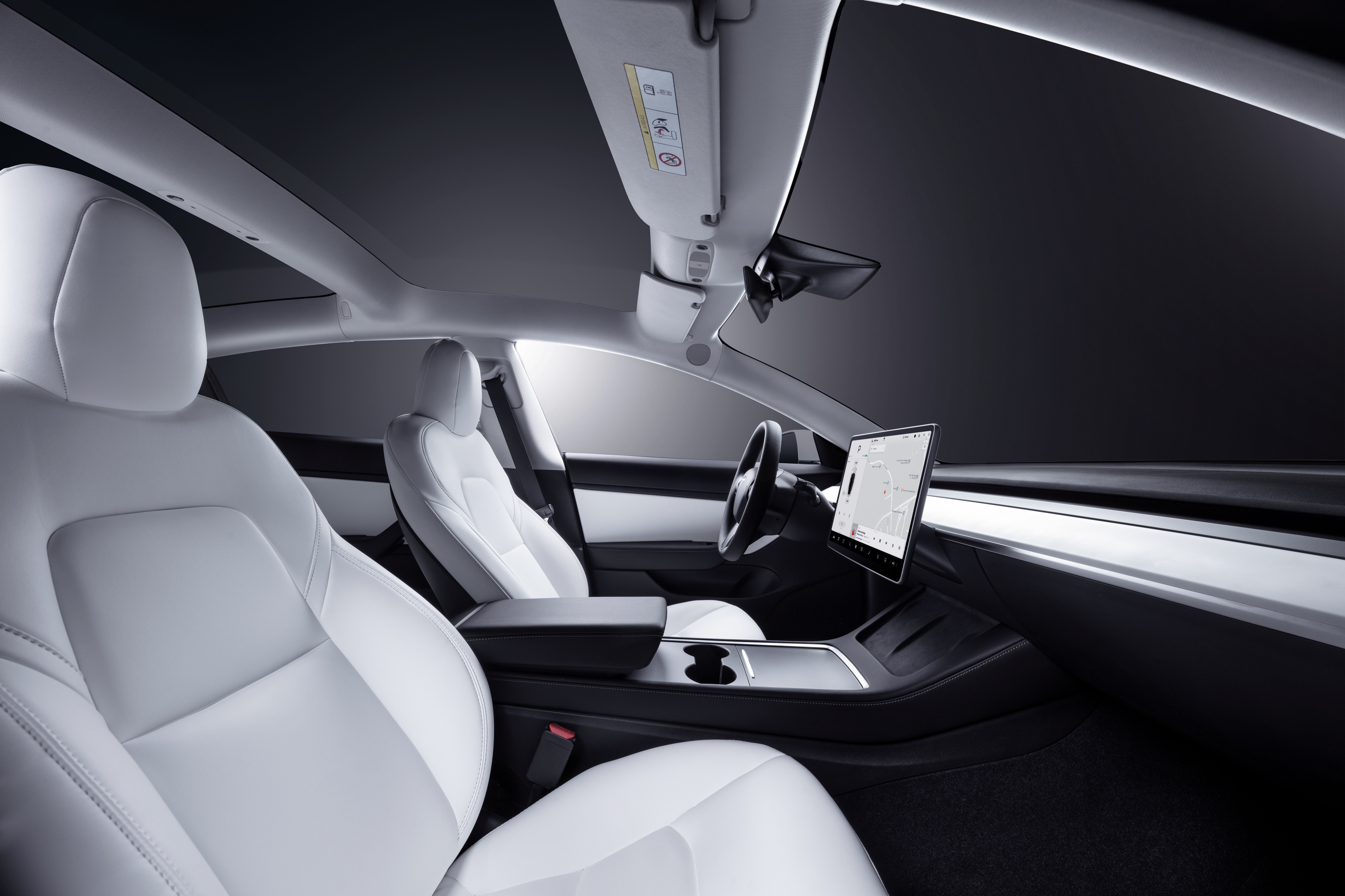 Tesla Model 3 Tesla Electric Car Car Car Interior Vehicle Interiors 4000x2667